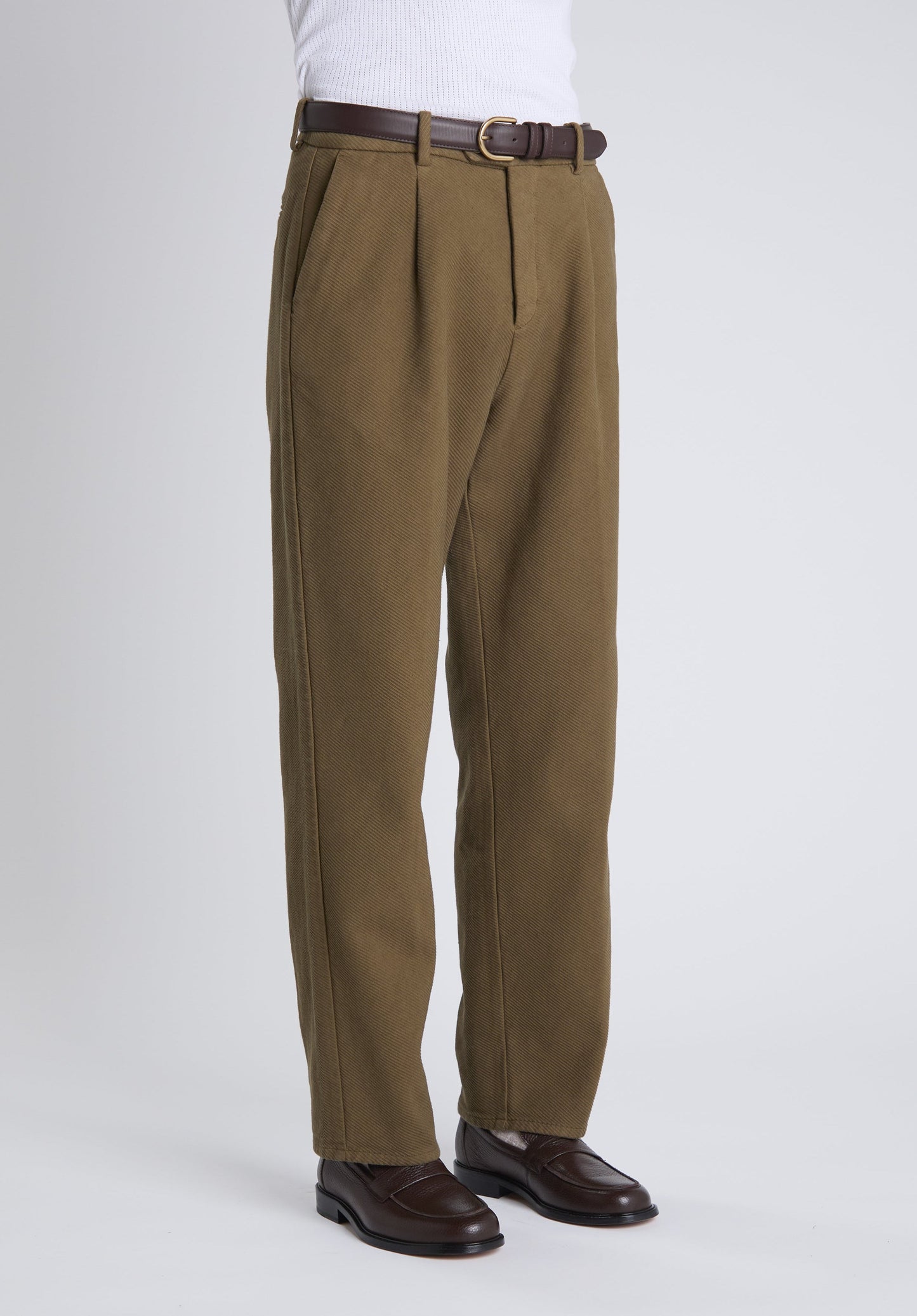 Pantalon Poetto kaki