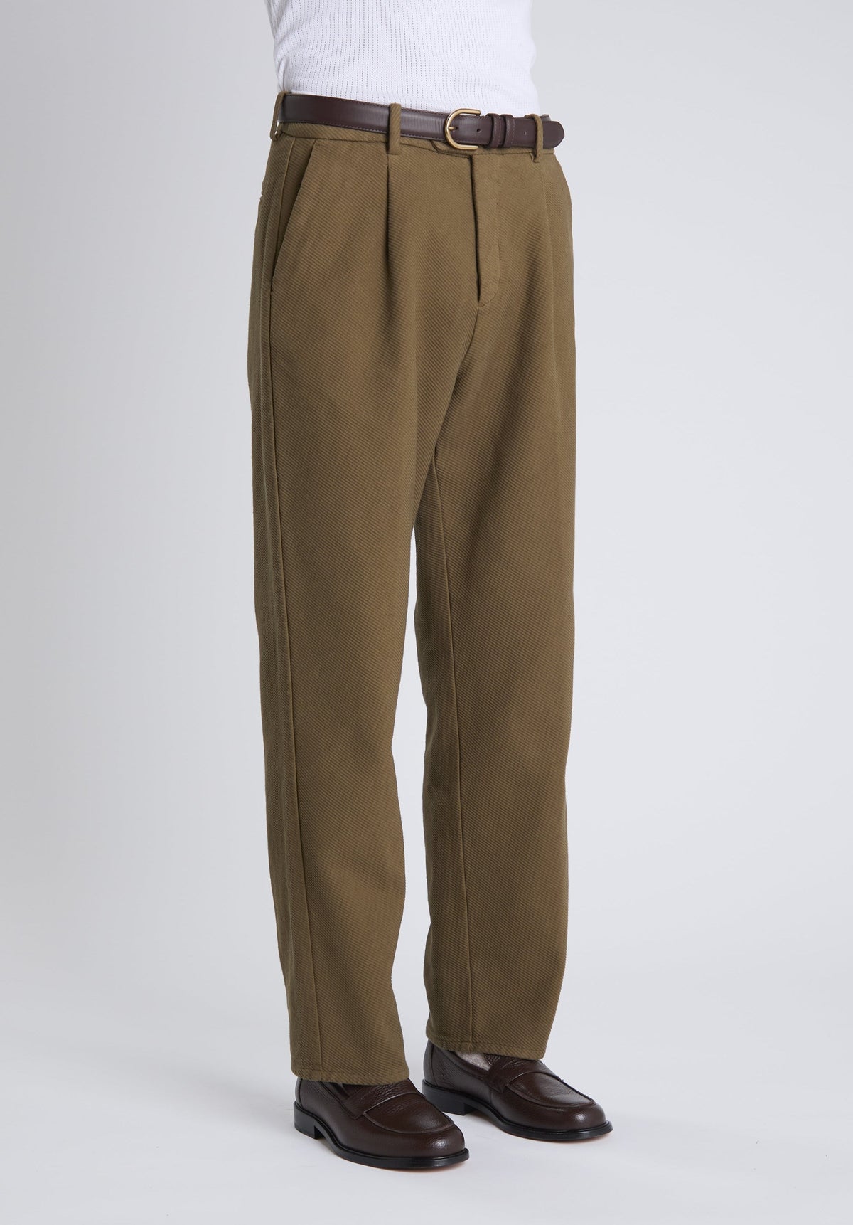 Pantalon Poetto kaki