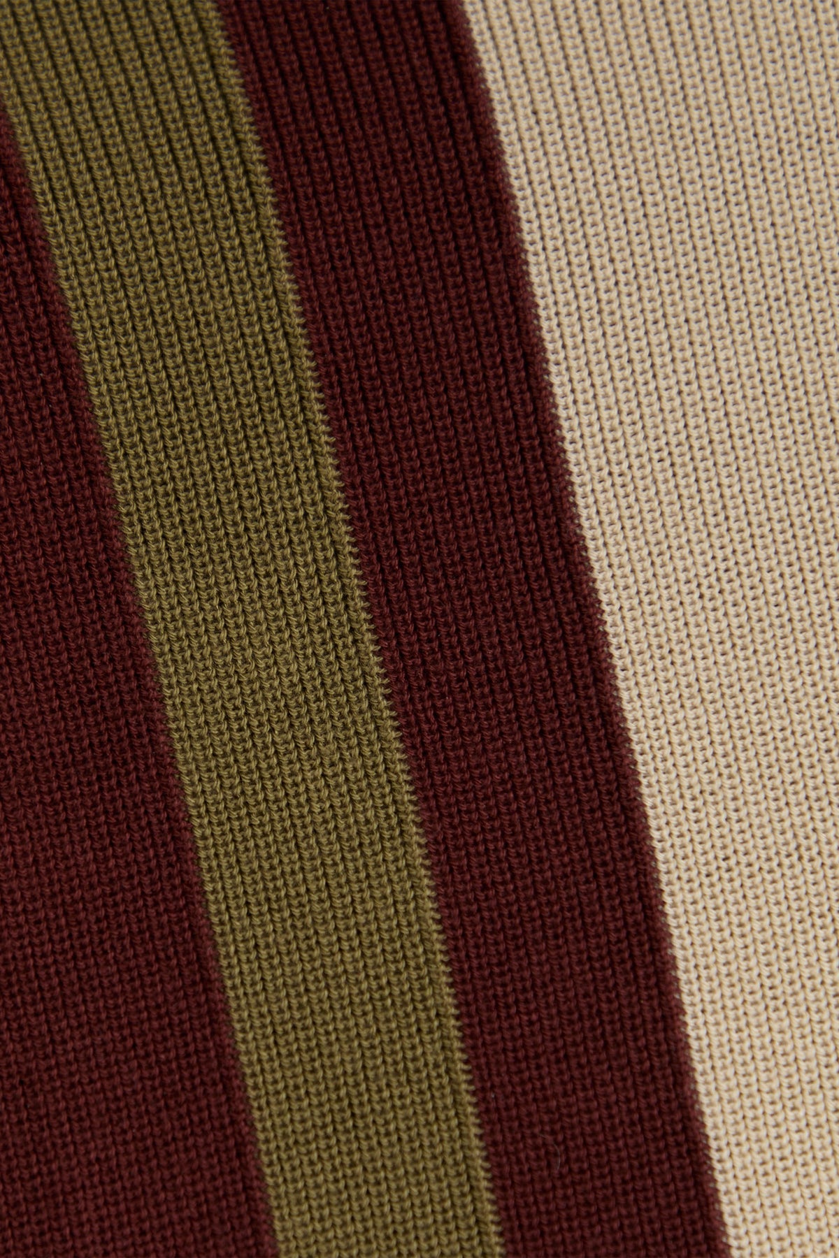 Polo Numana terracotta à rayures