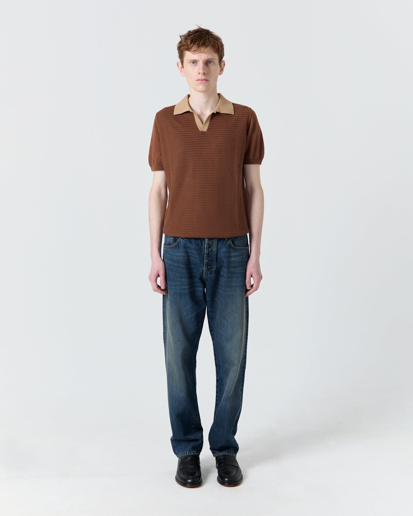 Polo Numana marron
