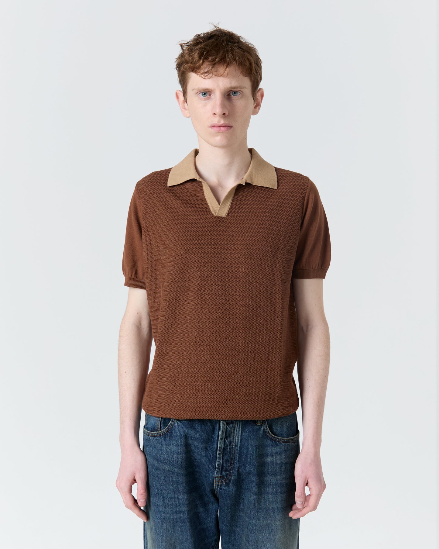 Polo Numana marron