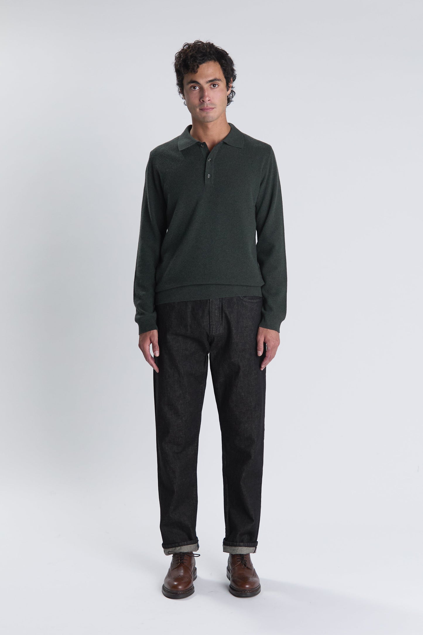 Pull Padova vert loden