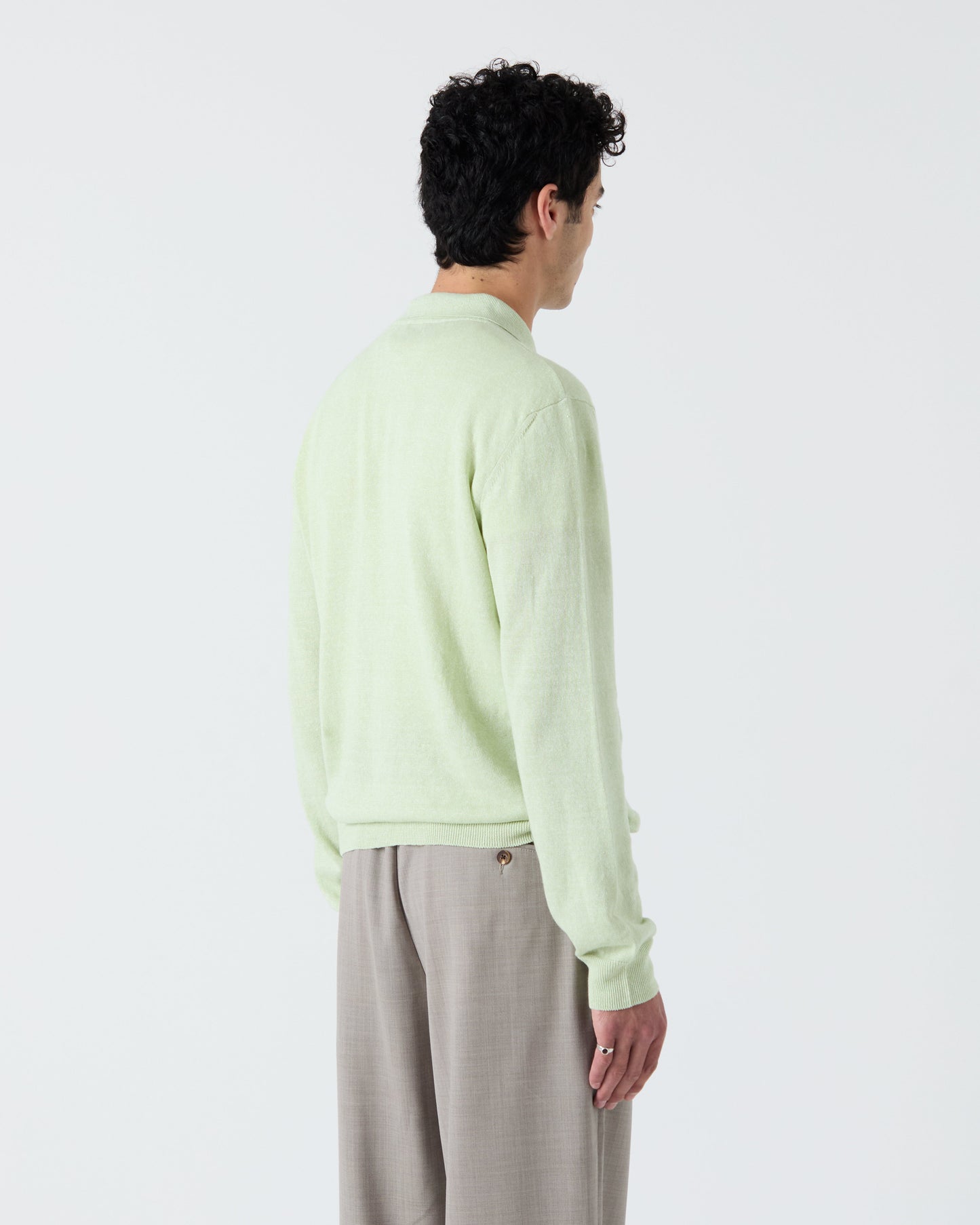 Pull Padova vert pastel