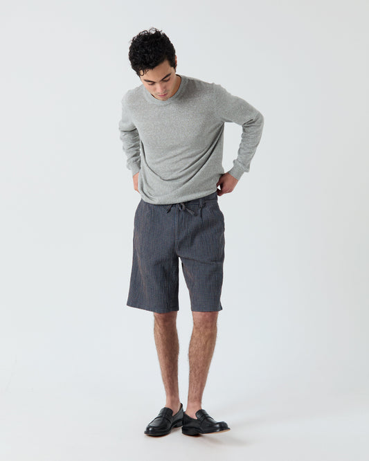 Pull Veneto gris chiné