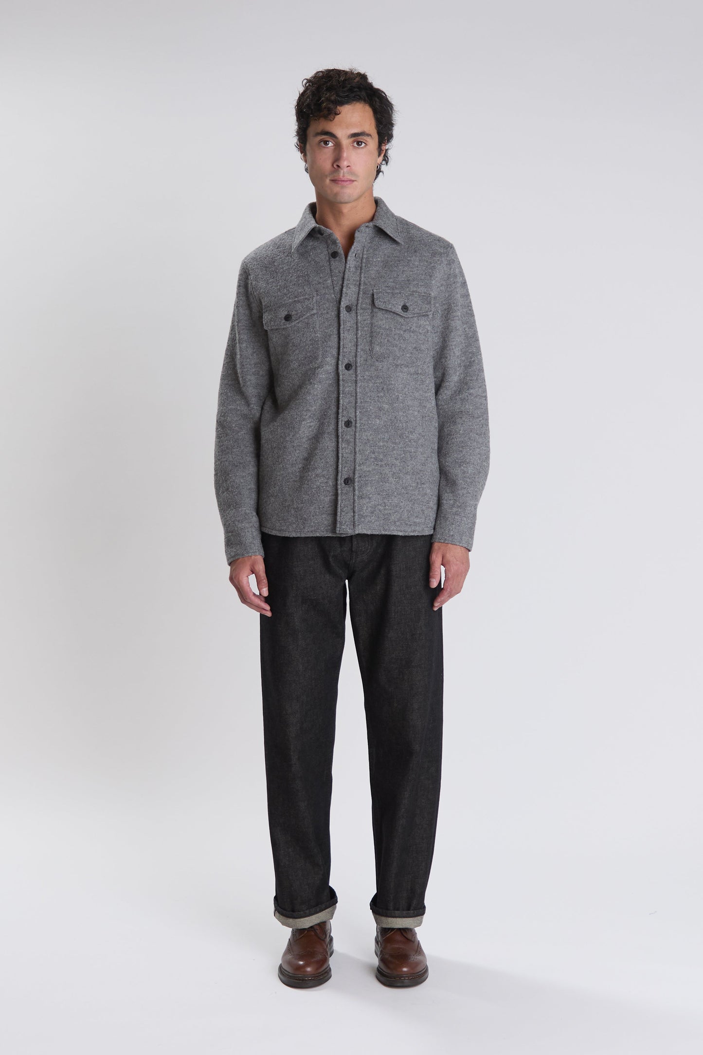 Surchemise Milo gris