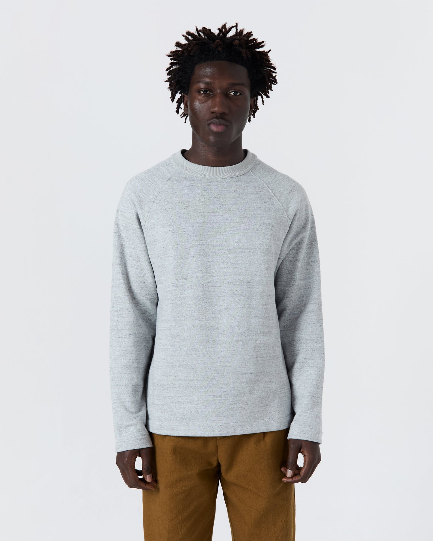 Sweatshirt Lowell gris chiné