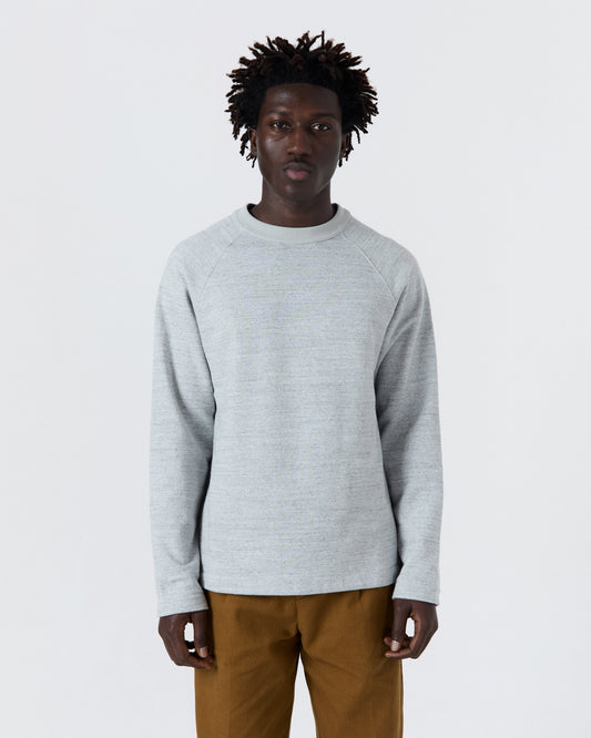 Sweatshirt Lowell gris chiné