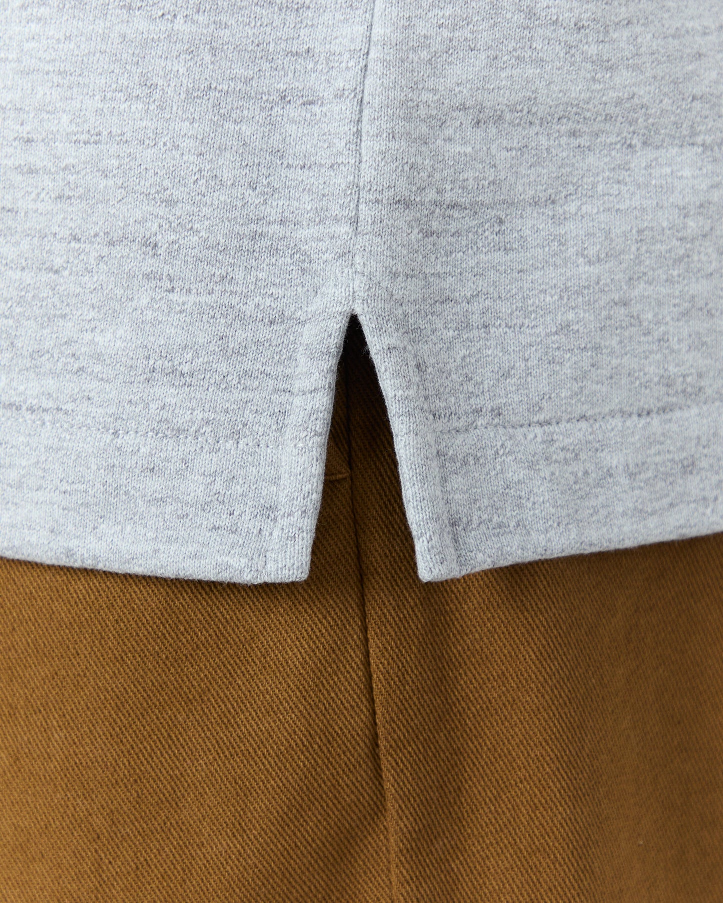 Sweatshirt Lowell gris chiné