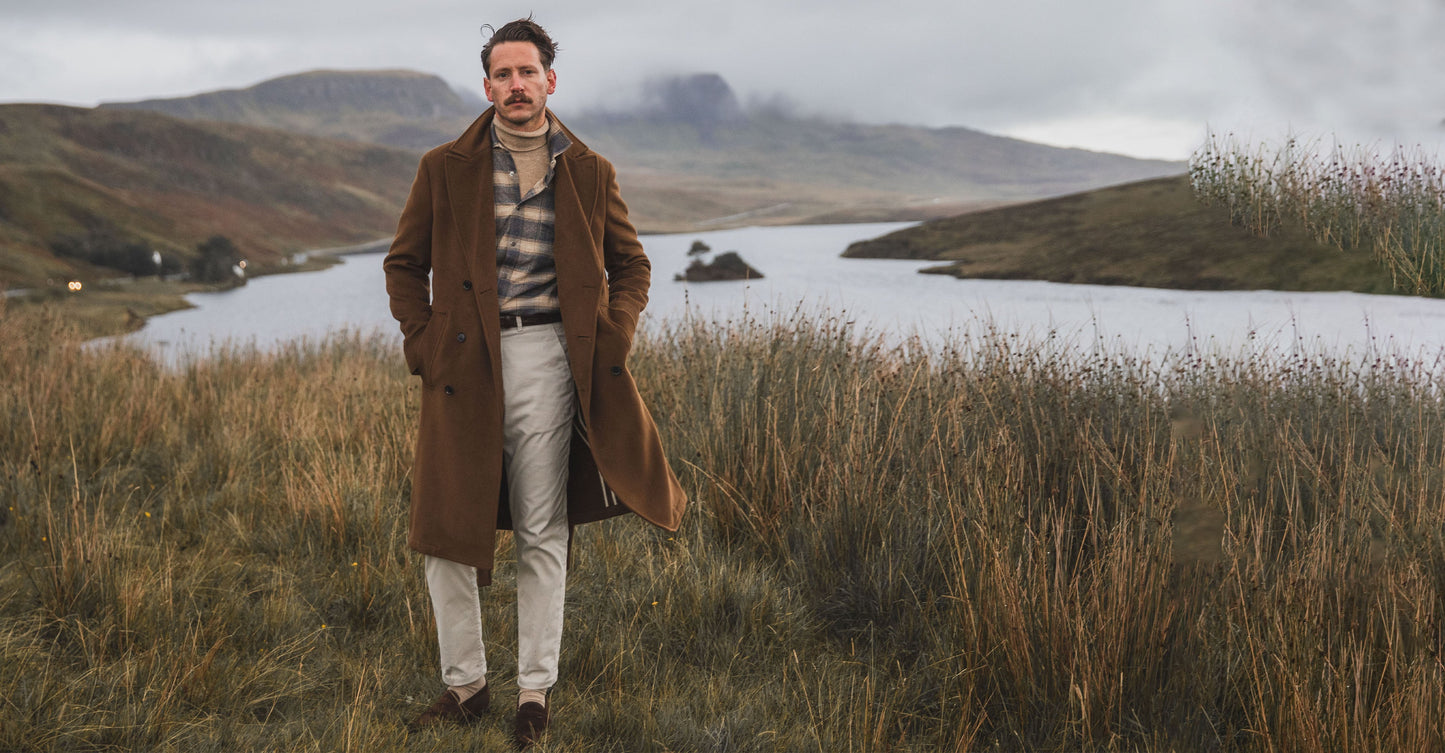 Manteau Fitou camel