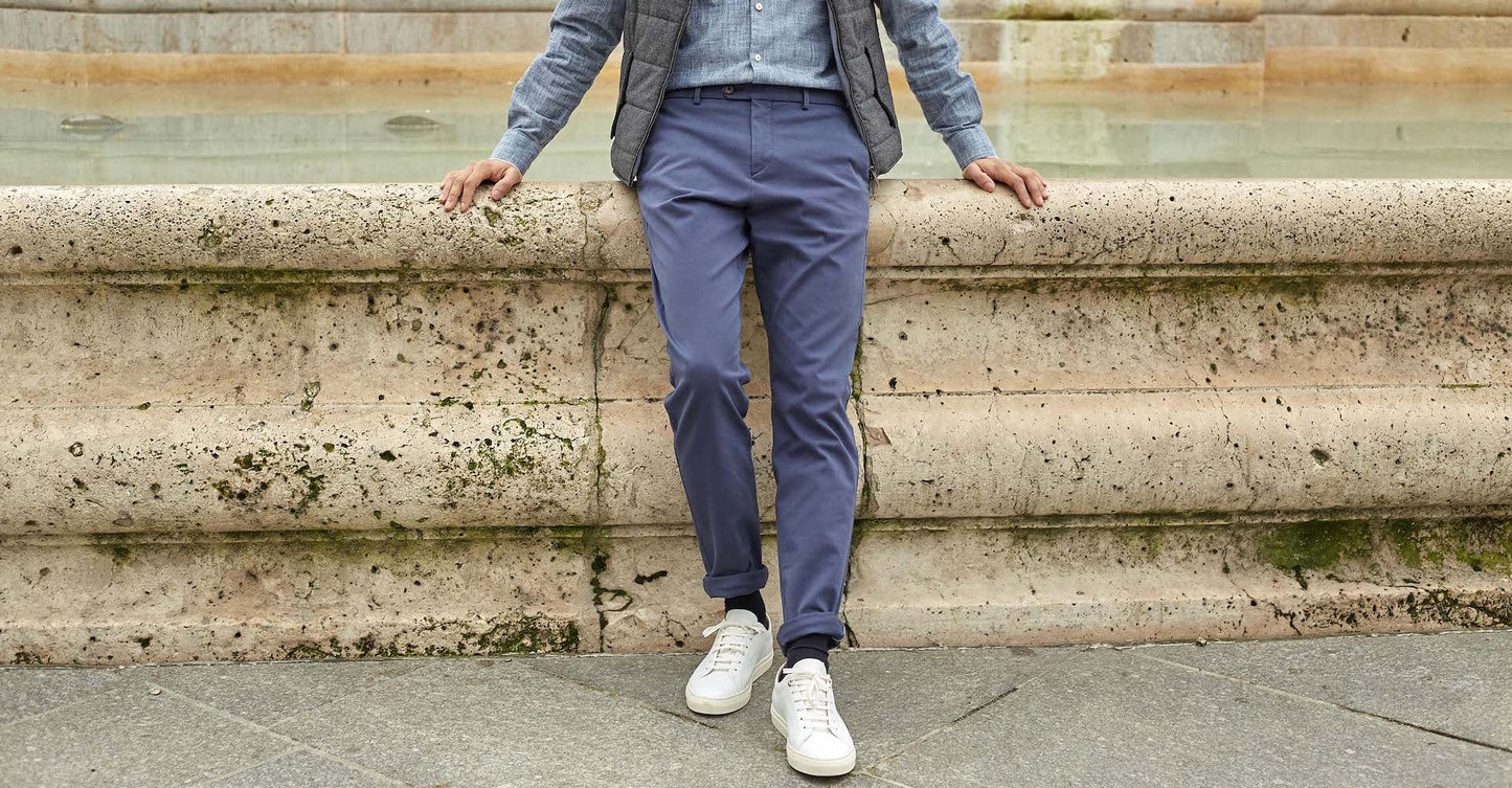 Chino Axel bleu
