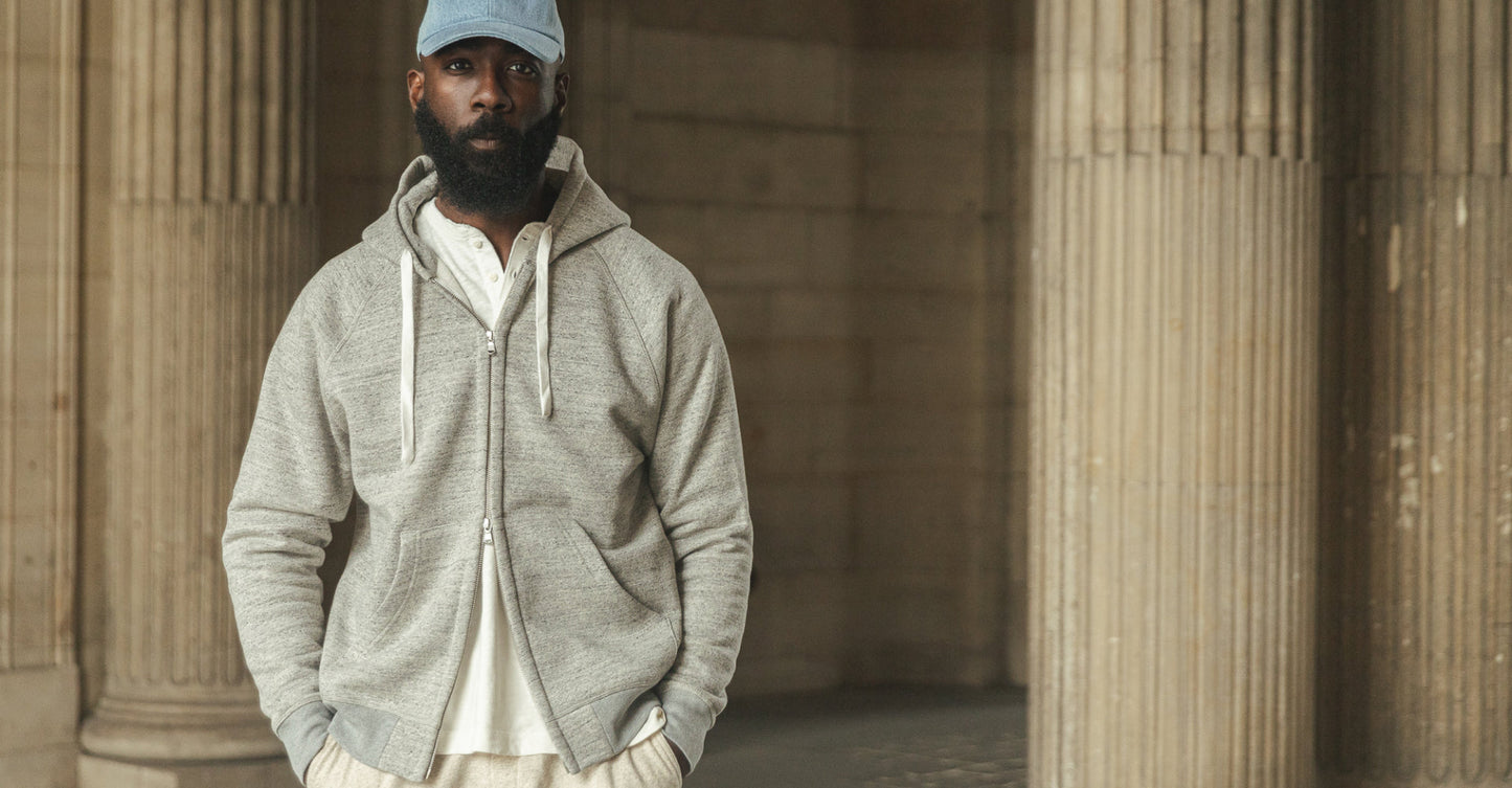 Hoodie Minabe gris