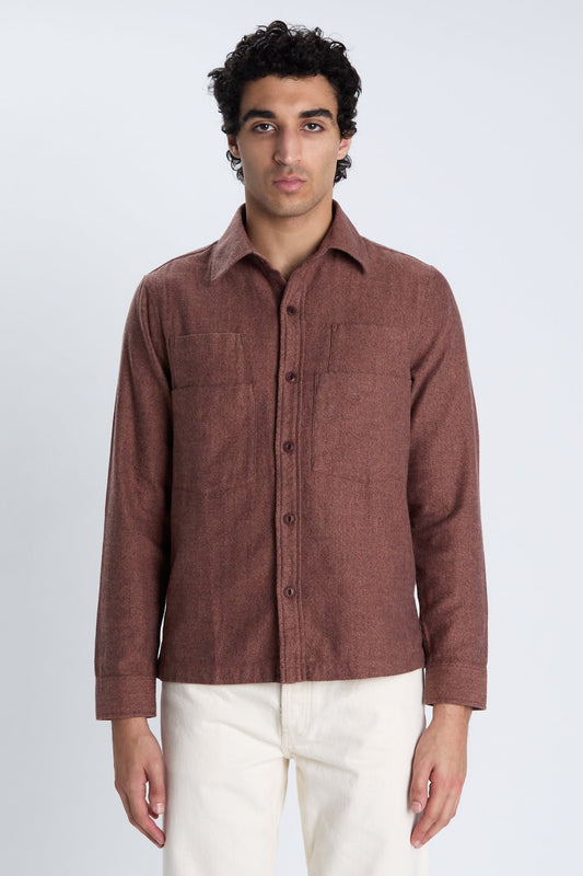 Chemise Benton piment