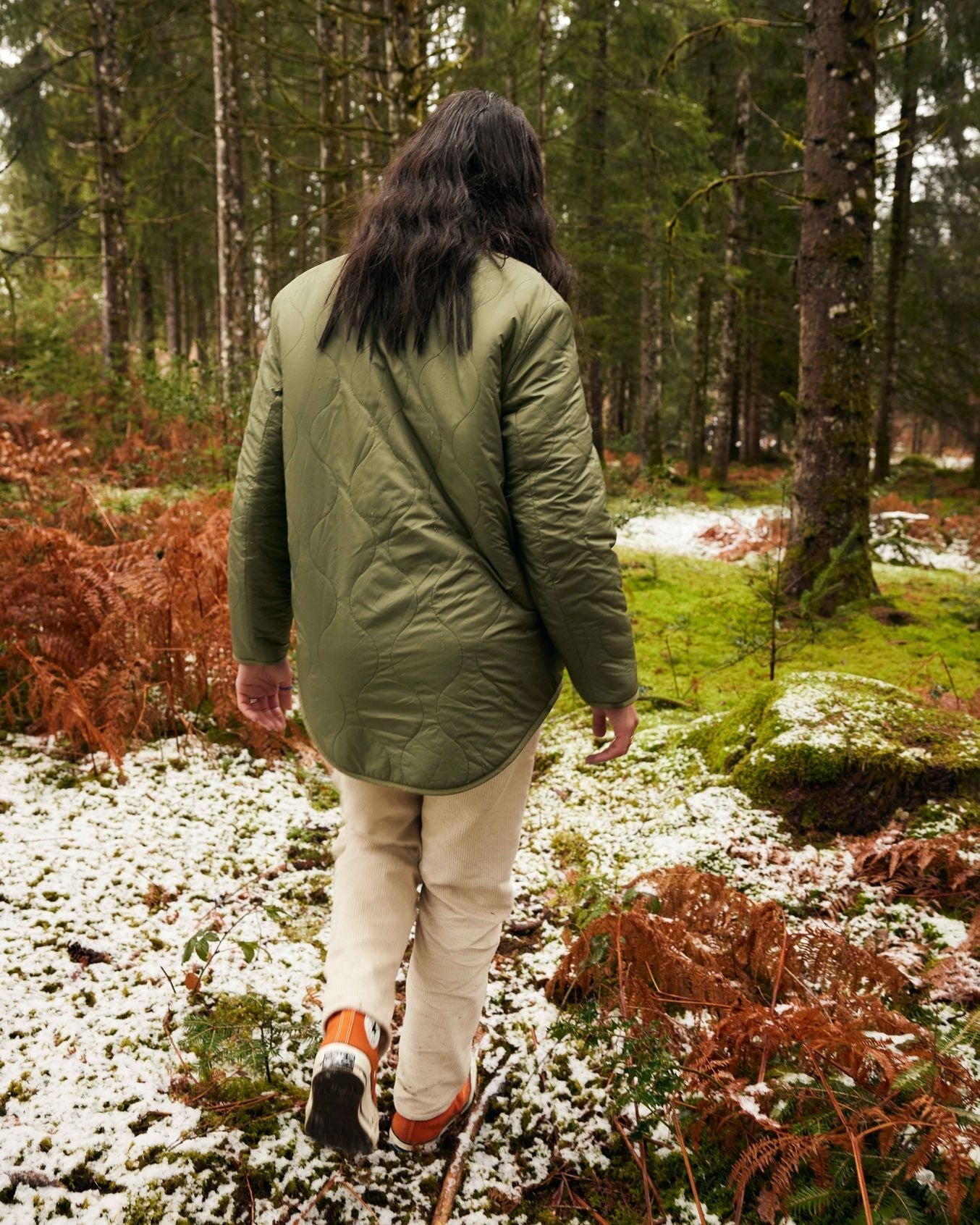 Veste réversible Hikone kaki