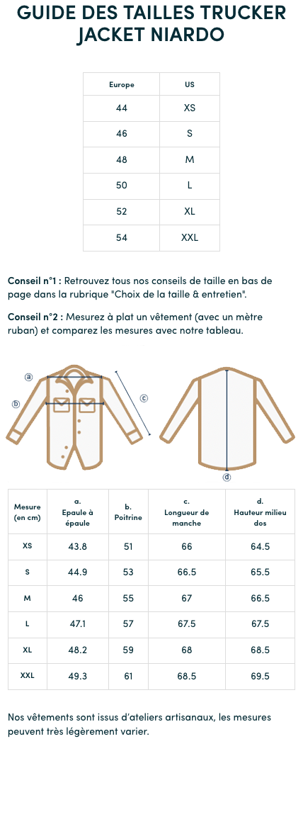 Blouson Niardo cognac