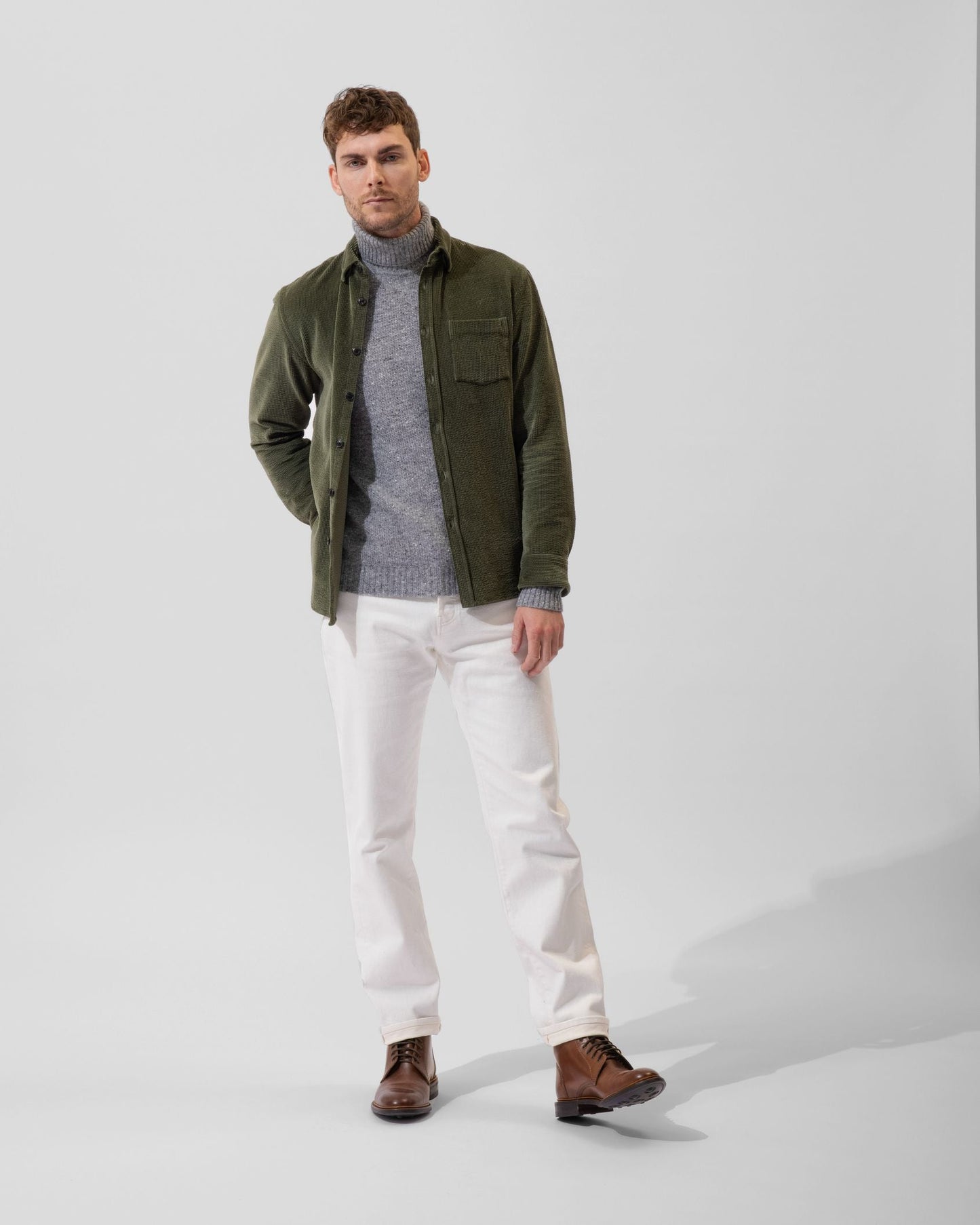 Pull Livigno gris