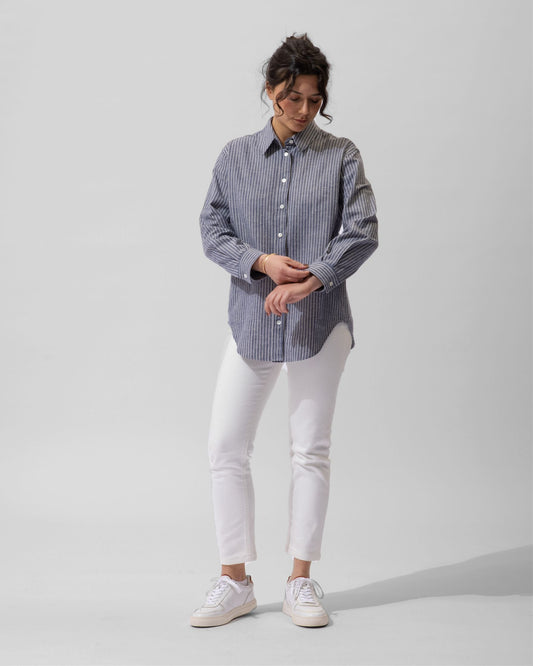 Chemise Susaki indigo