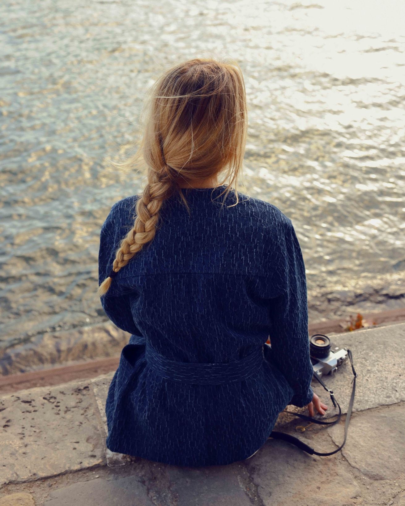 Veste Elvas indigo