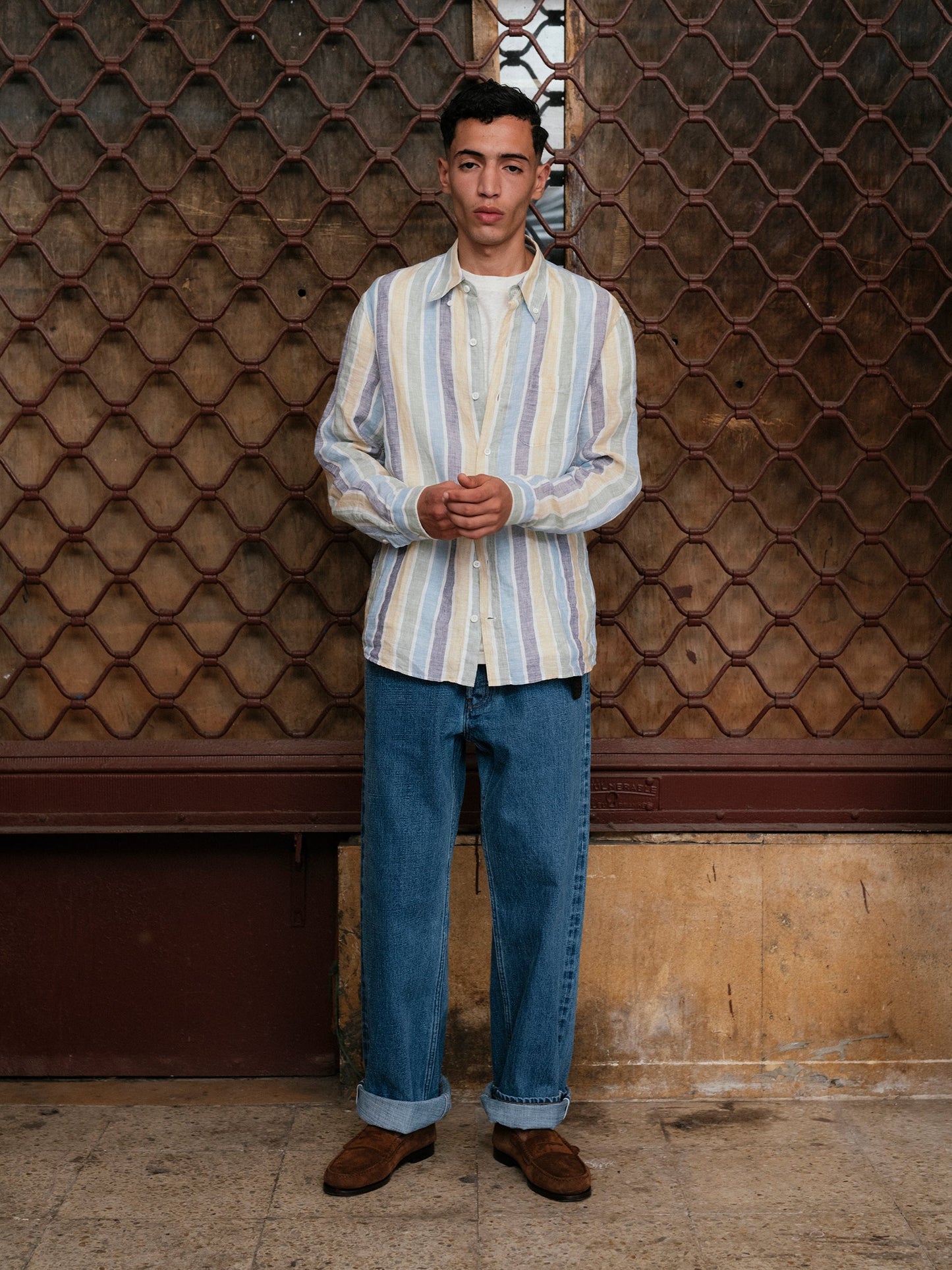 Chemise Calvi multicolore