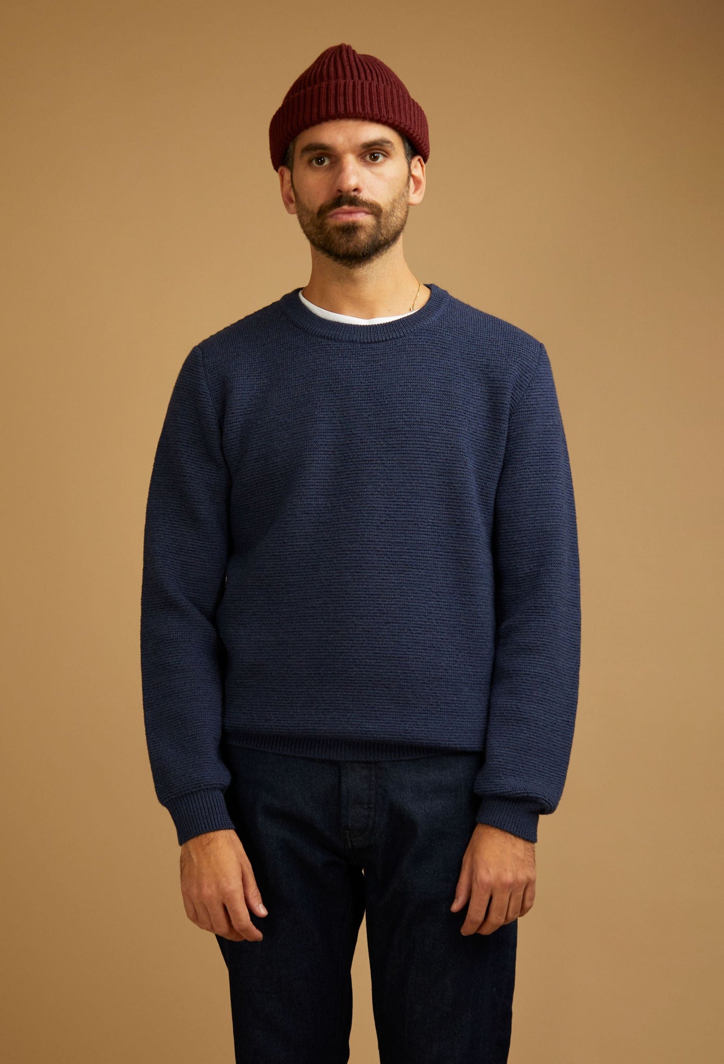 Pull Trevise bleu