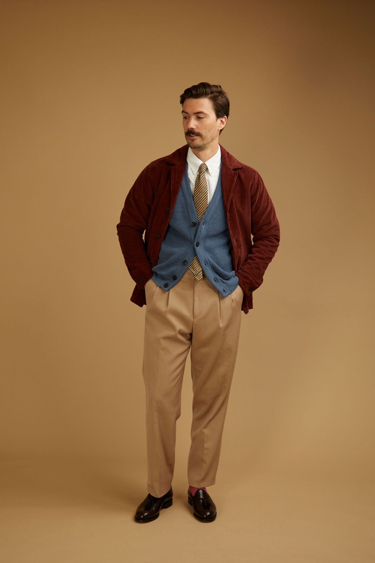 Veste Hokokuji bordeaux