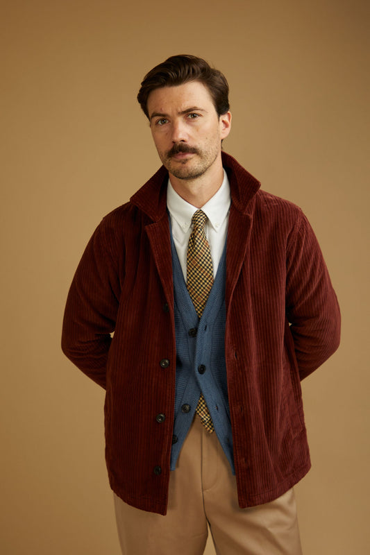 Veste Hokokuji bordeaux