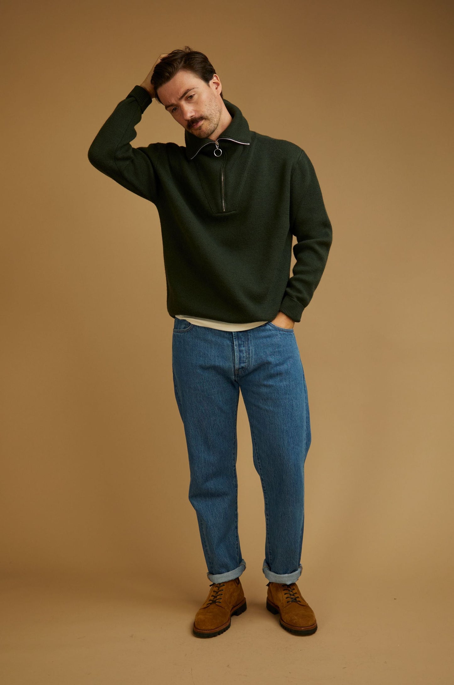 Pull Matera kaki