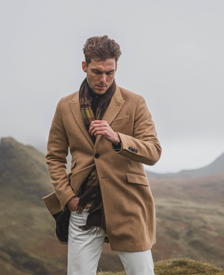 Manteau Isaac camel