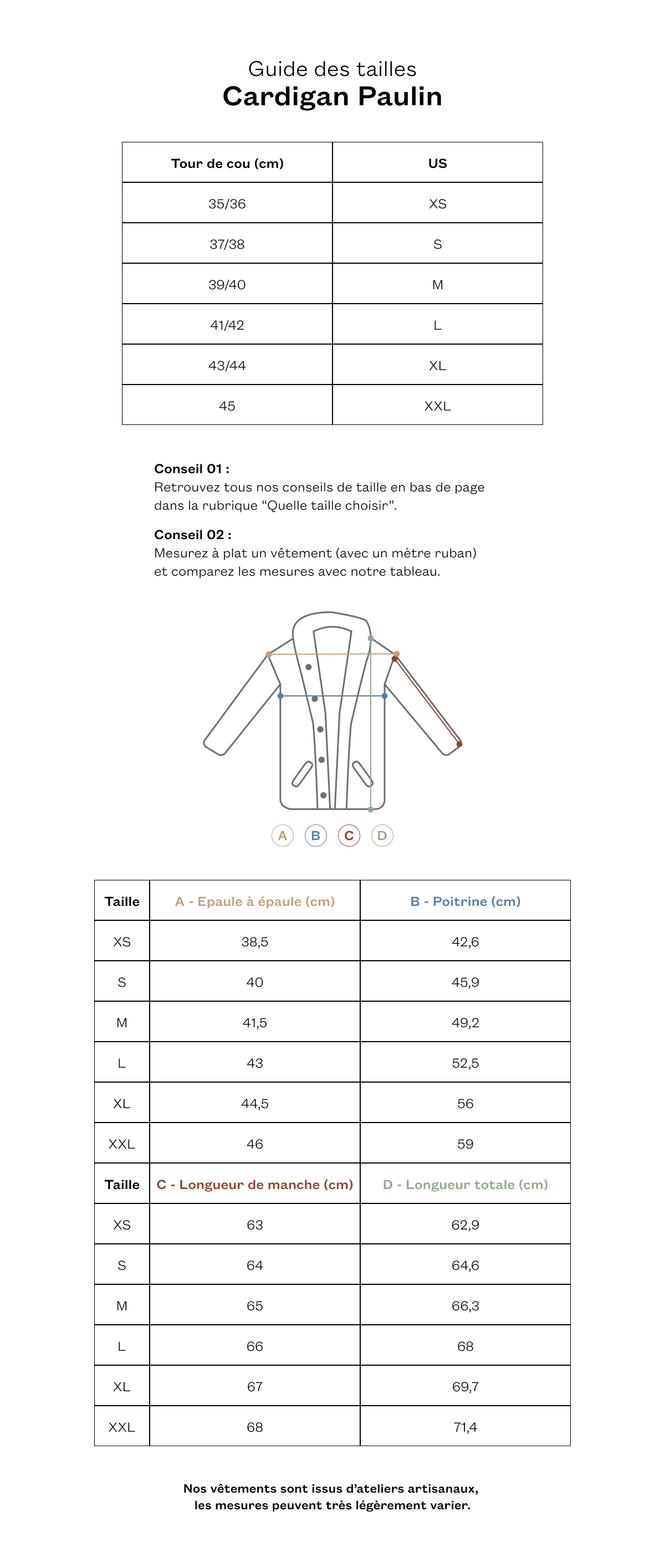 Cardigan Paulin taupe