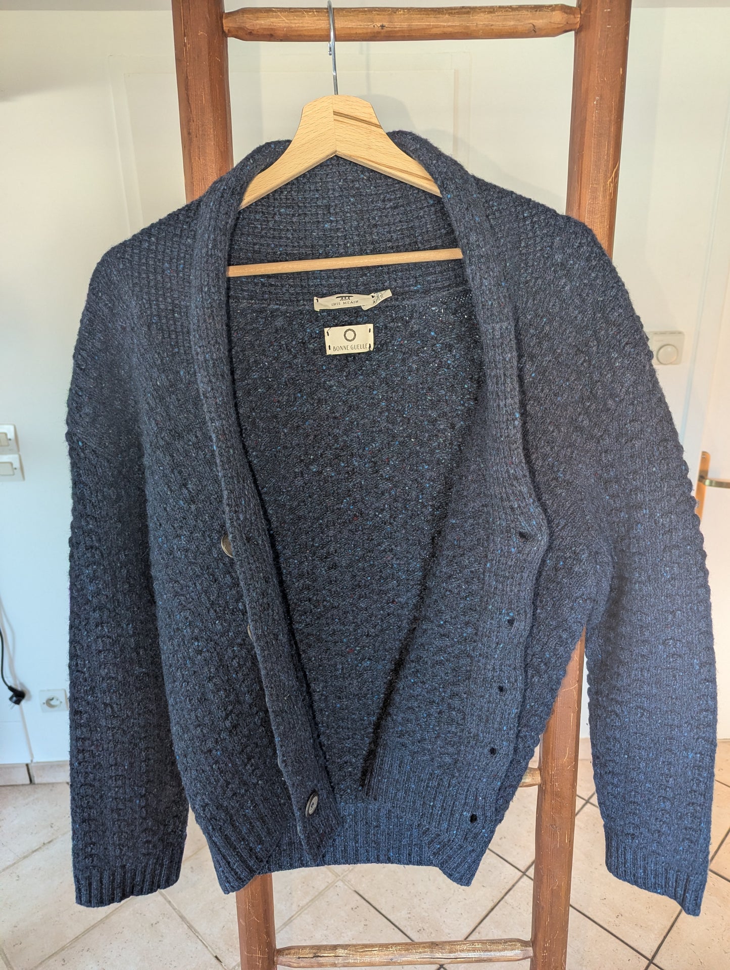 Cardigan Inis Meáin Grosse Maille