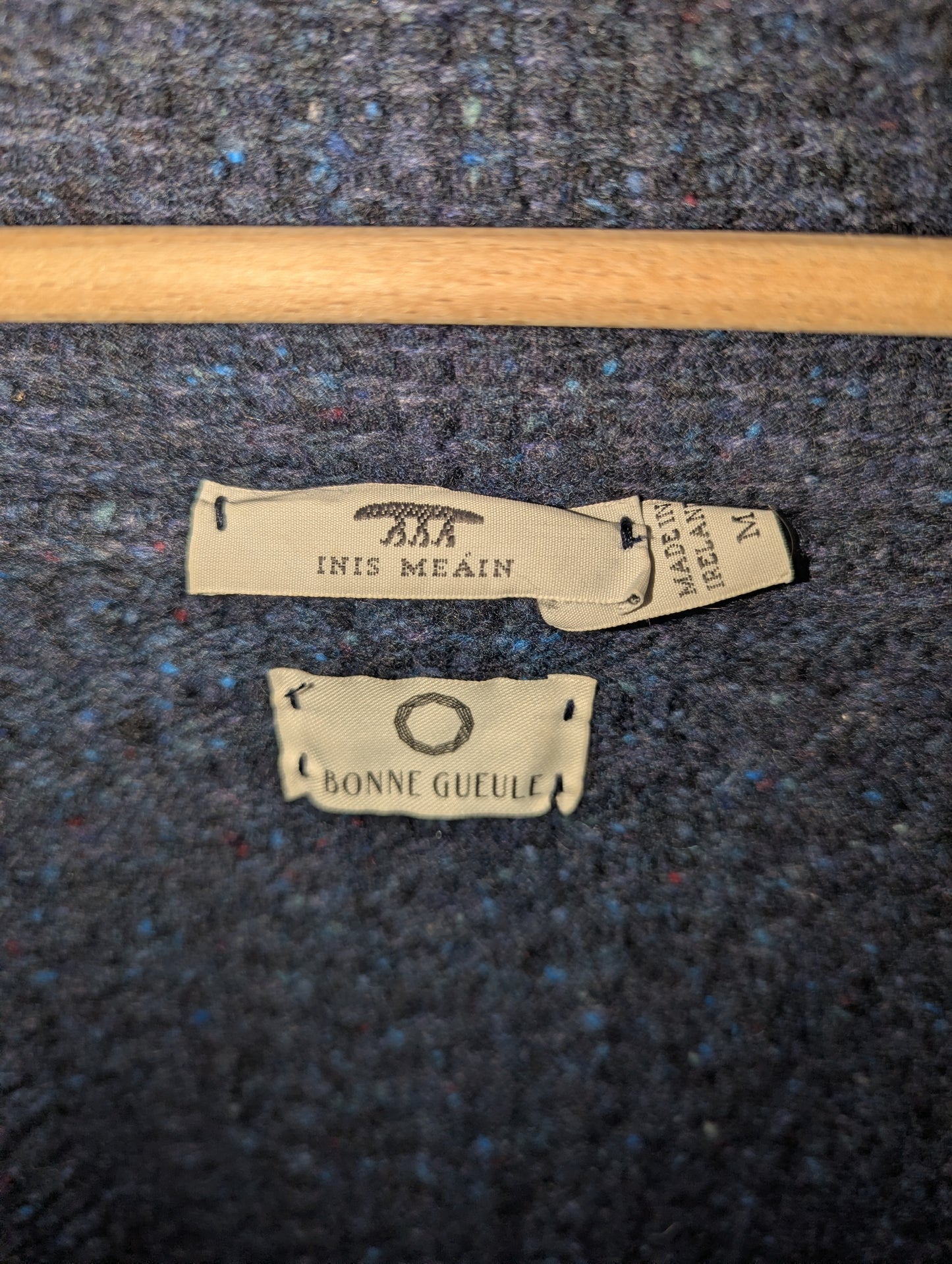 Cardigan Inis Meáin Grosse Maille