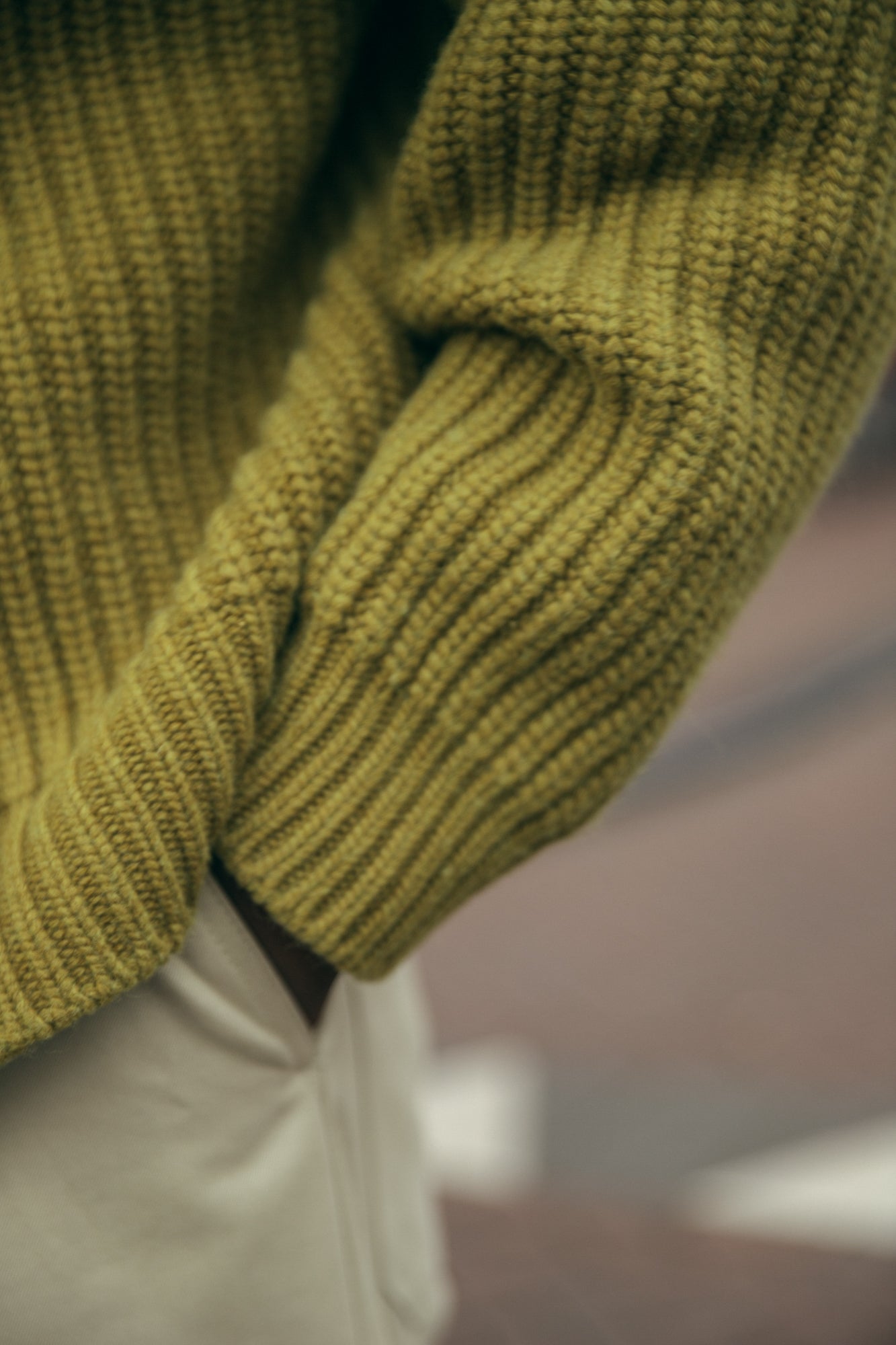 Cardigan Vicenza lichen
