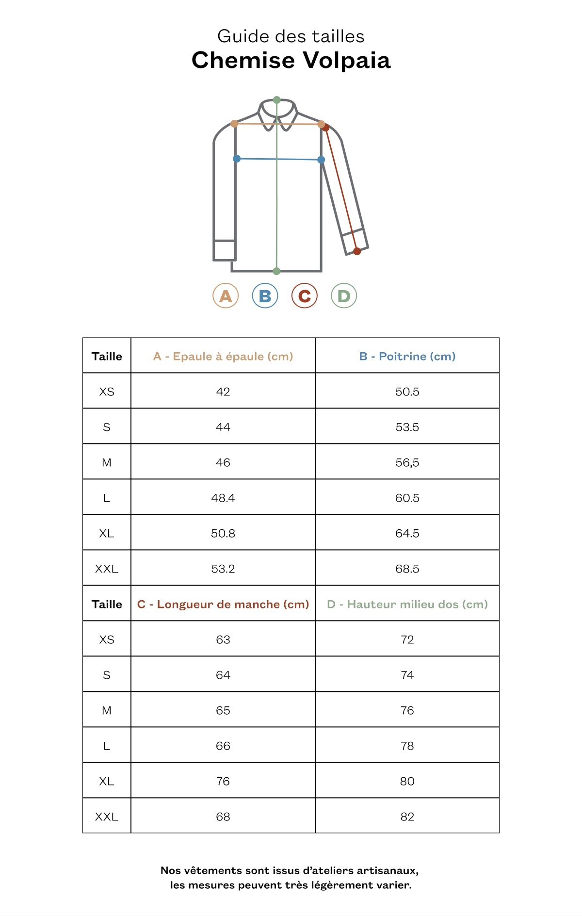 Chemise Volpaia beige