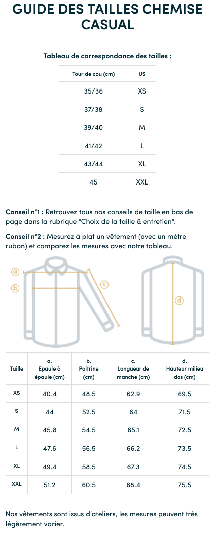 Chemise Yuki indigo