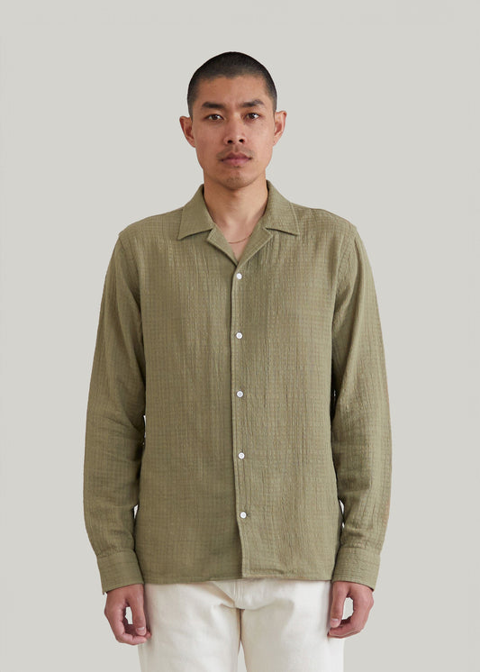 Chemise Guethary kaki