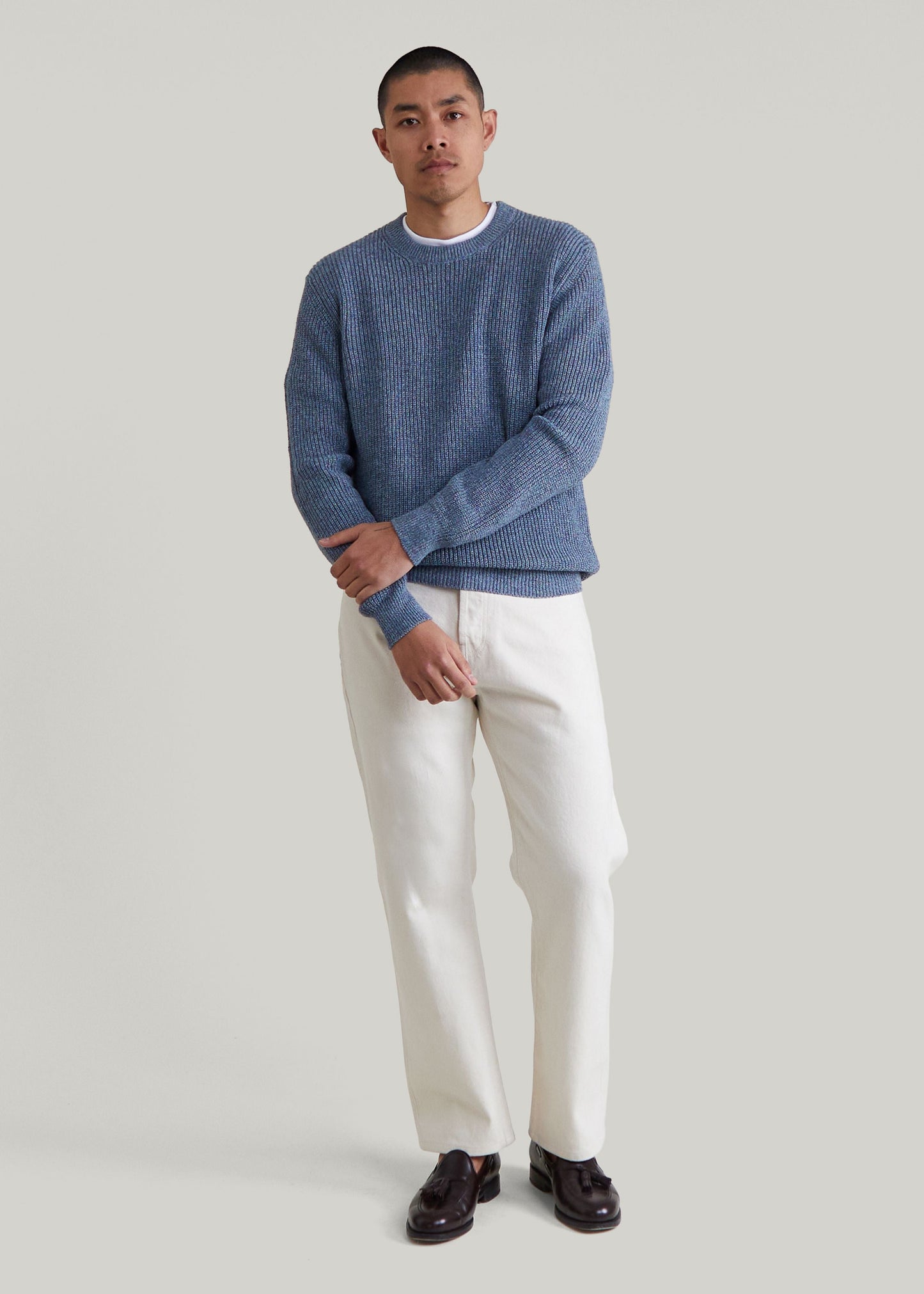 Pull Iseo bleu orage