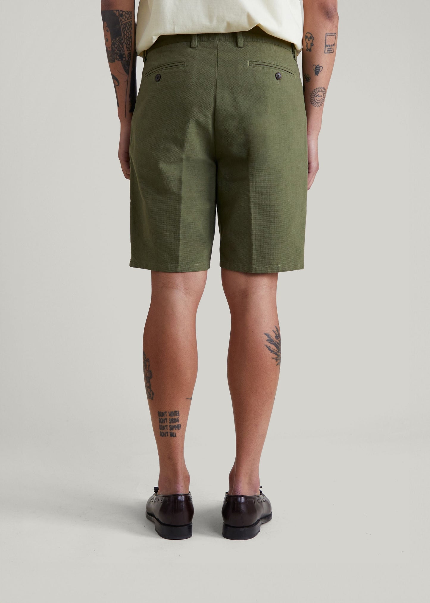 Short Santorin kaki