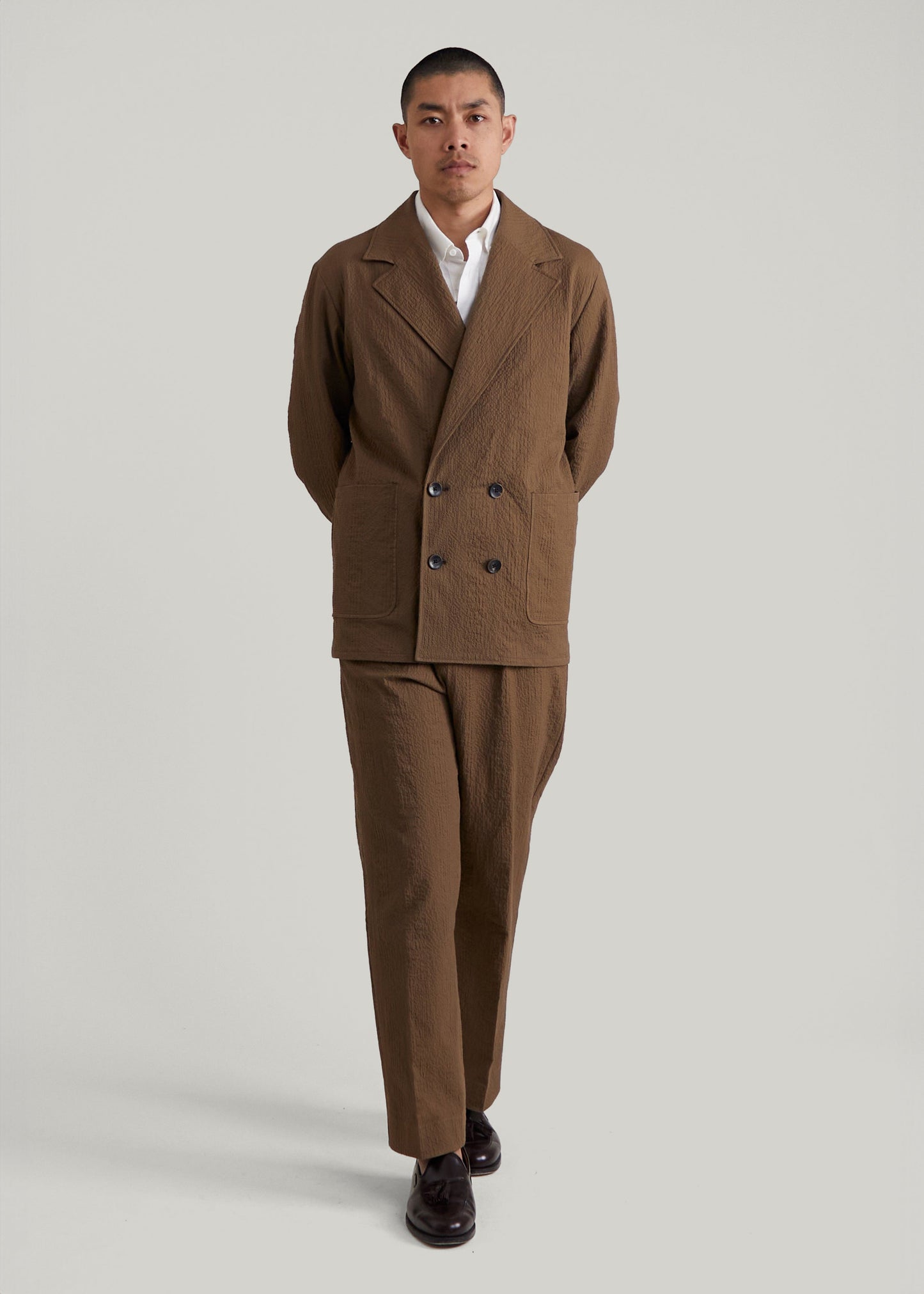 Veste Otranto brun