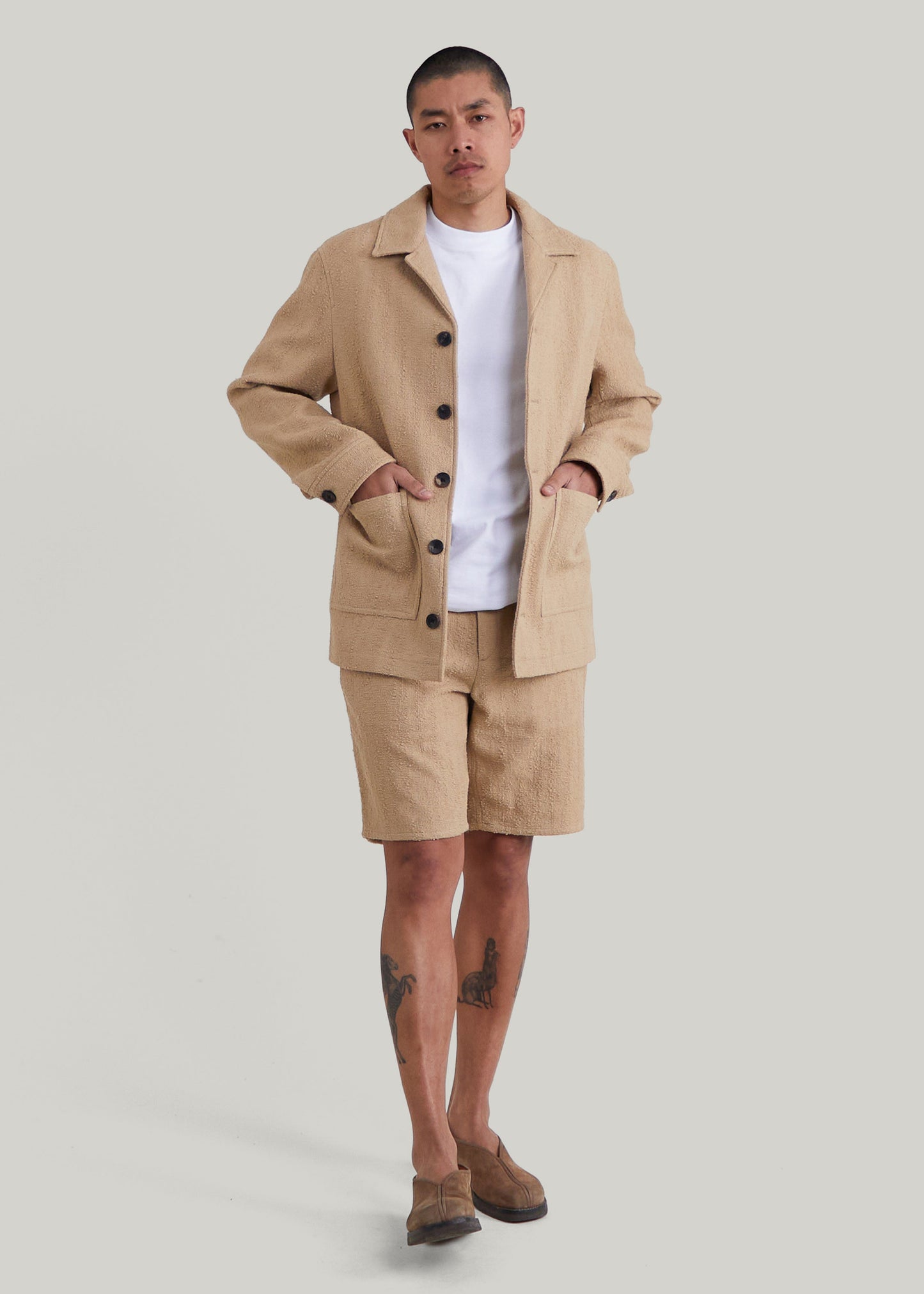 Veste Bundi beige