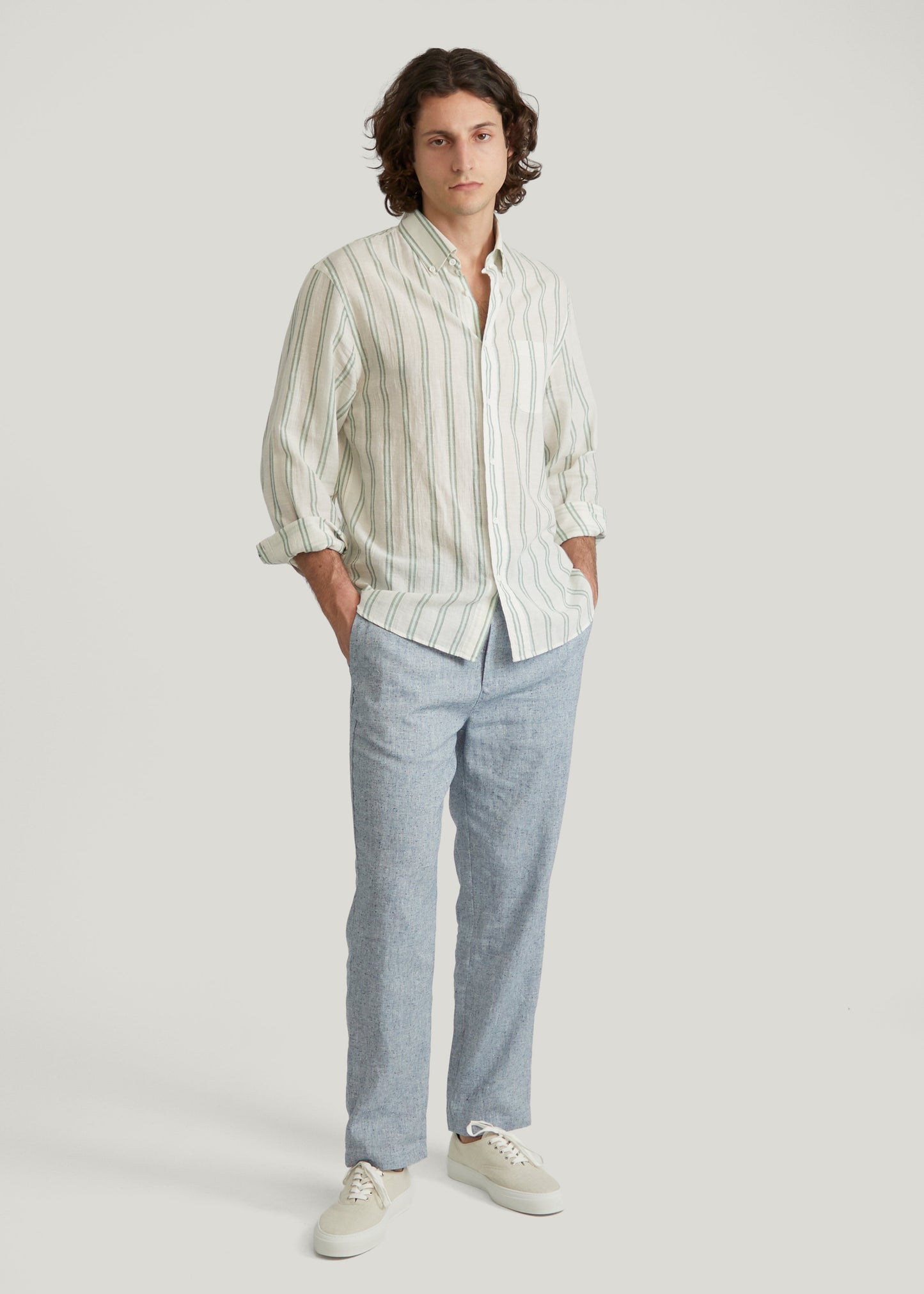 Pantalon Maghera bleu