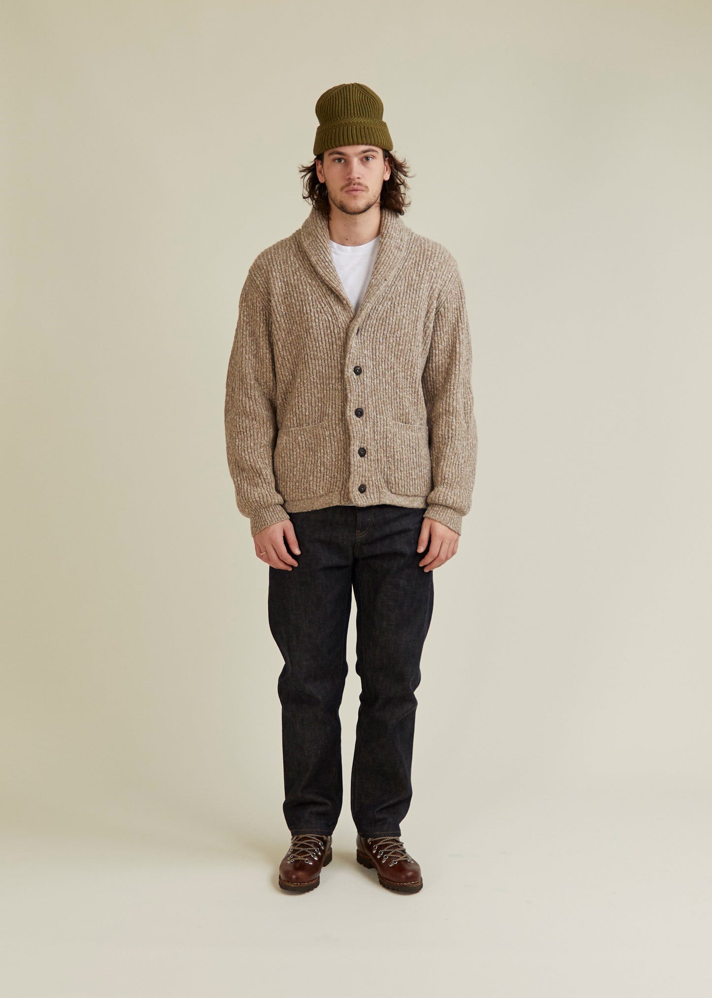 Cardigan Plockton beige