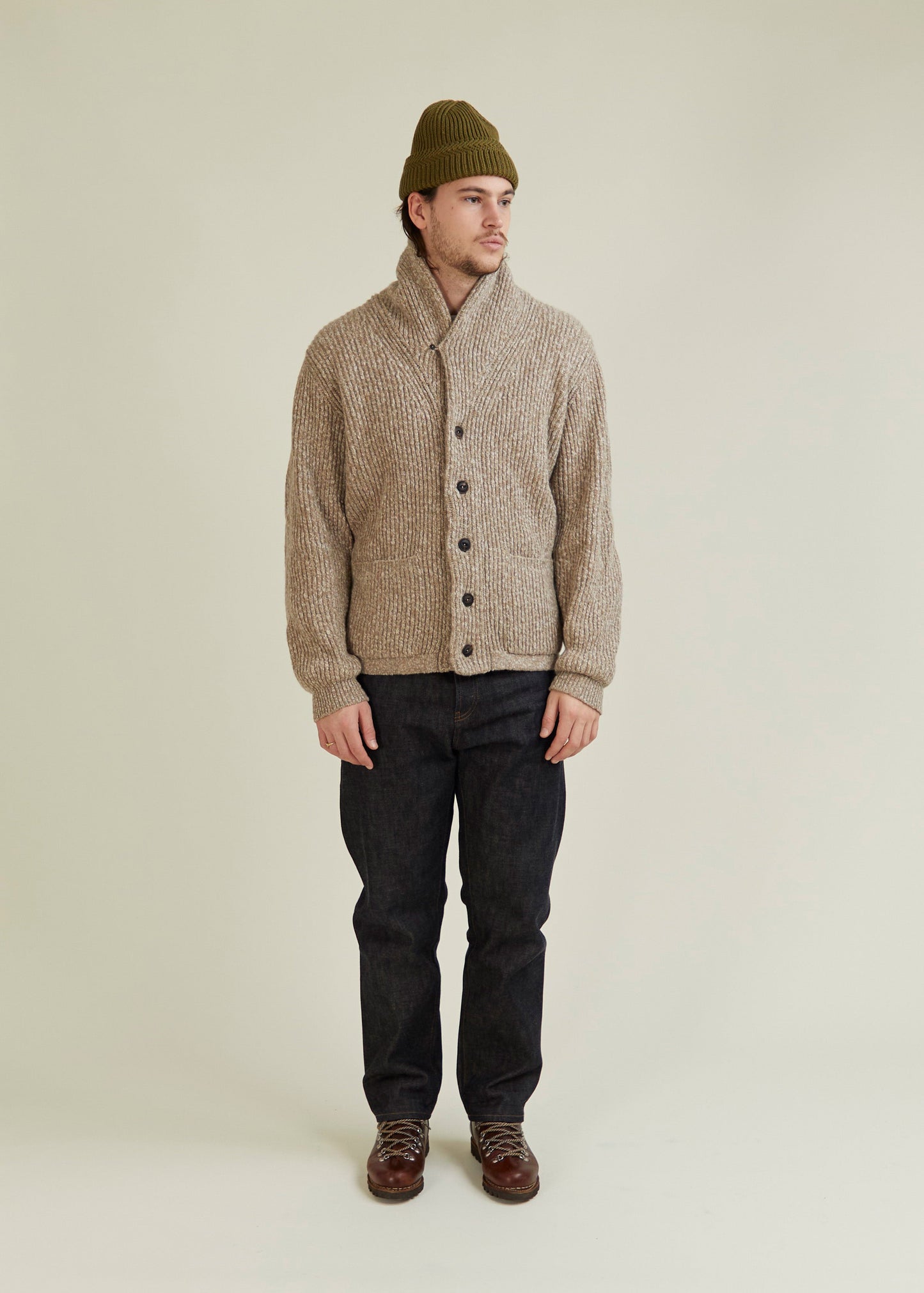 Cardigan Plockton beige