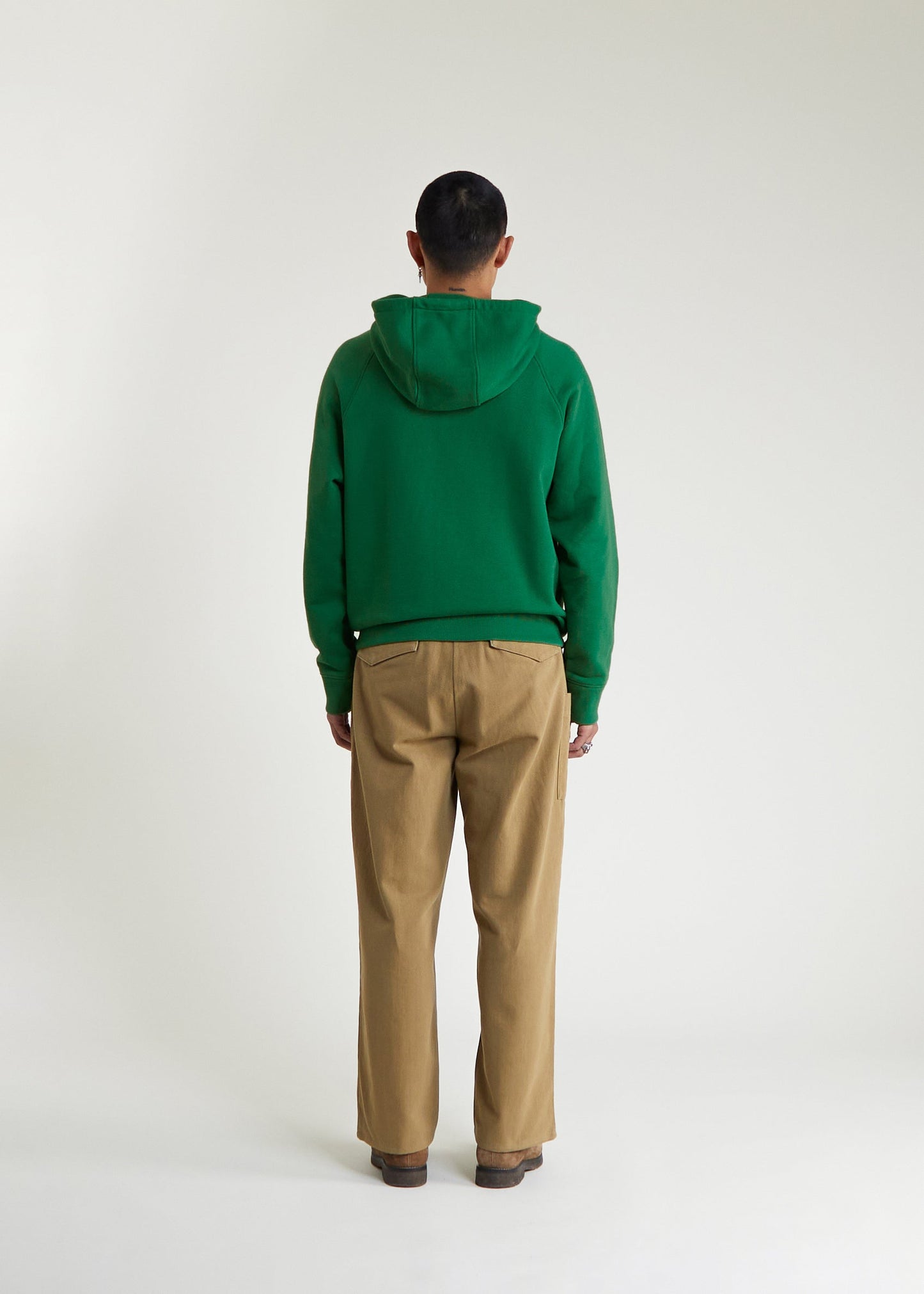 Hoodie Michigan vert
