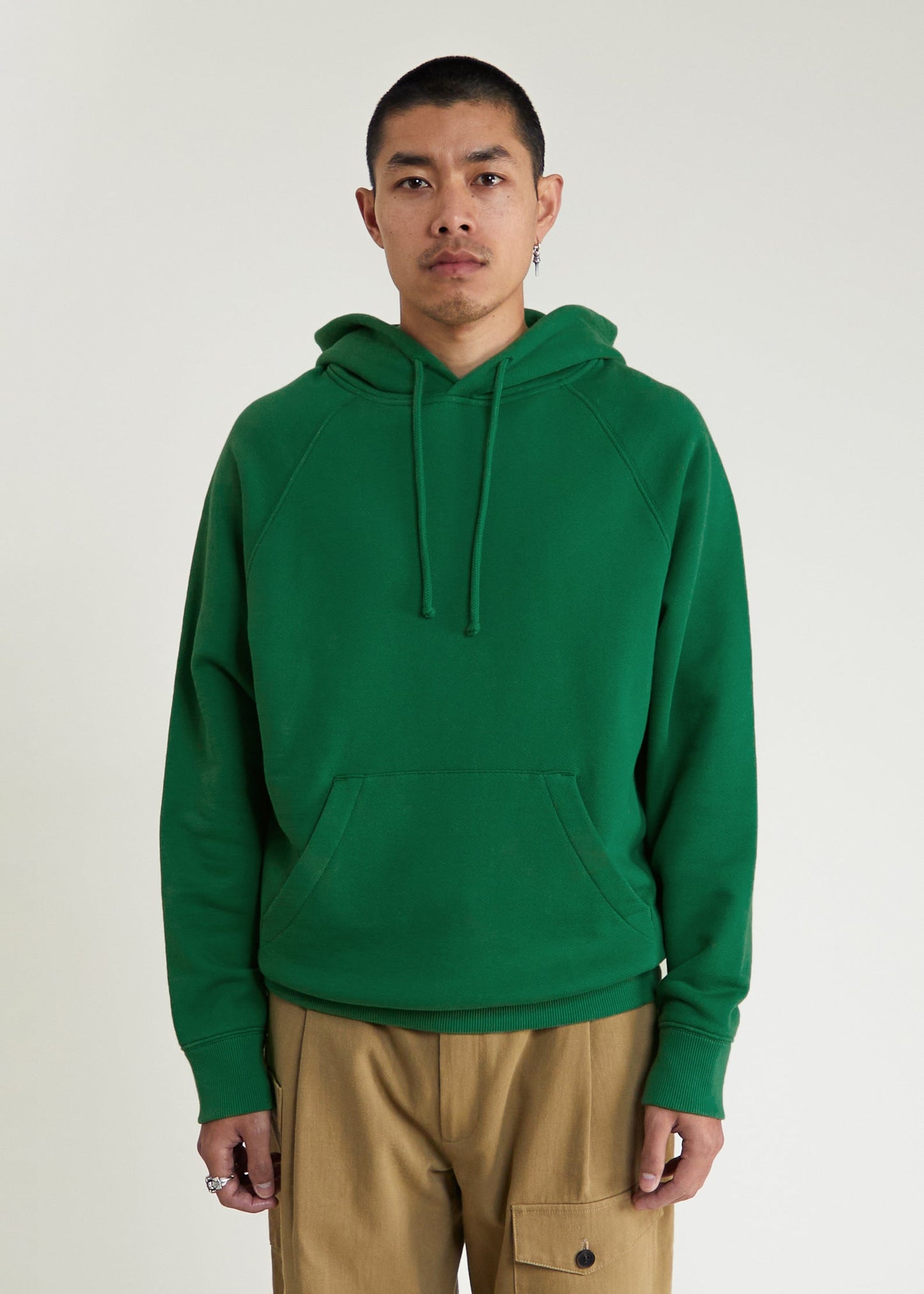 Hoodie Michigan vert