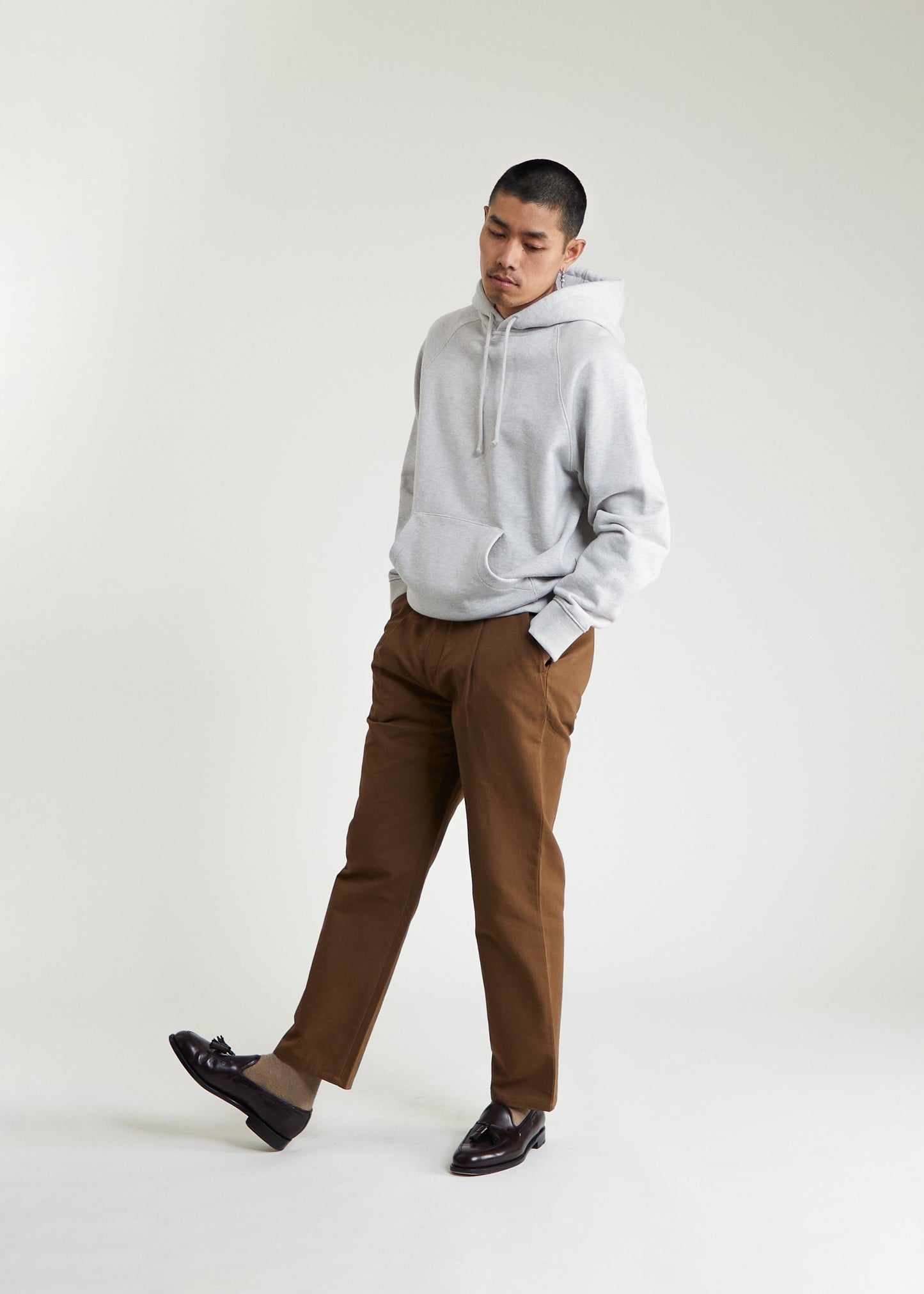 Hoodie Michigan gris