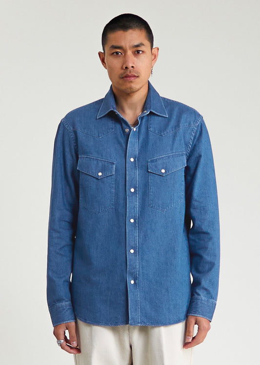 Chemise Camargue bleu