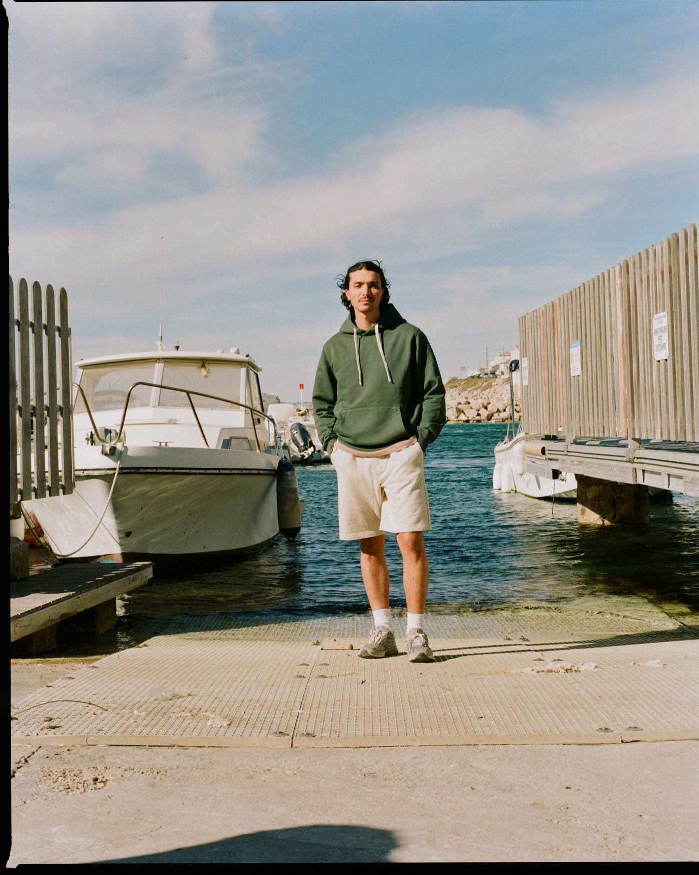 Hoodie Soajo vert