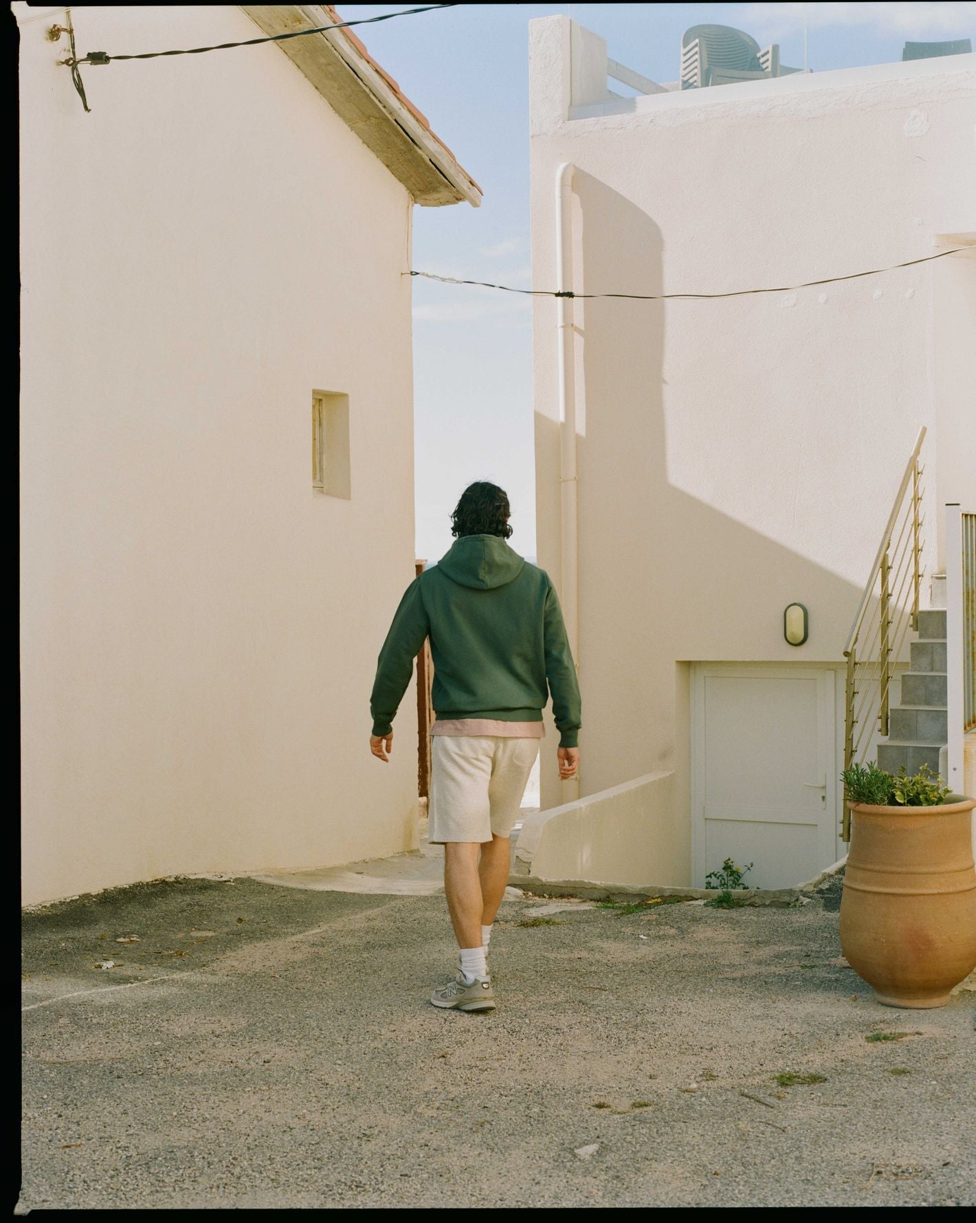 Hoodie Soajo vert