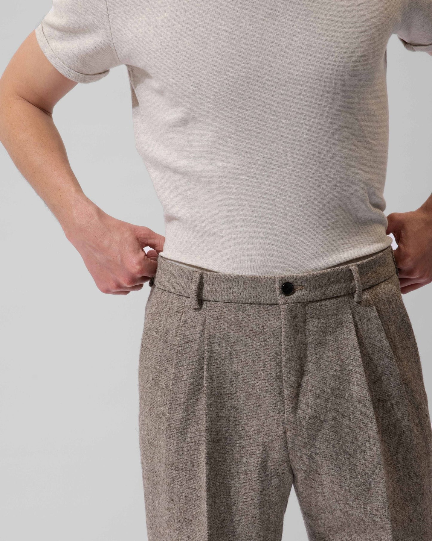 Pantalon Bergame brun
