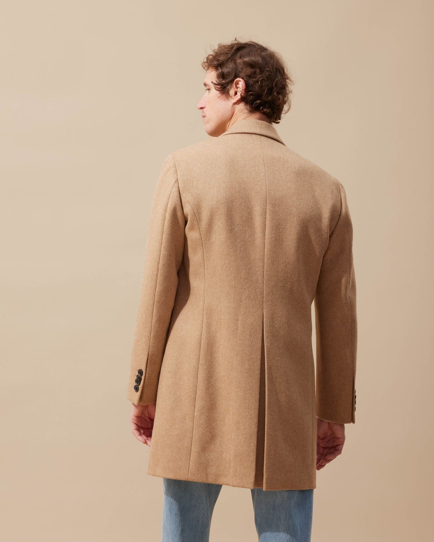 Manteau Issel camel