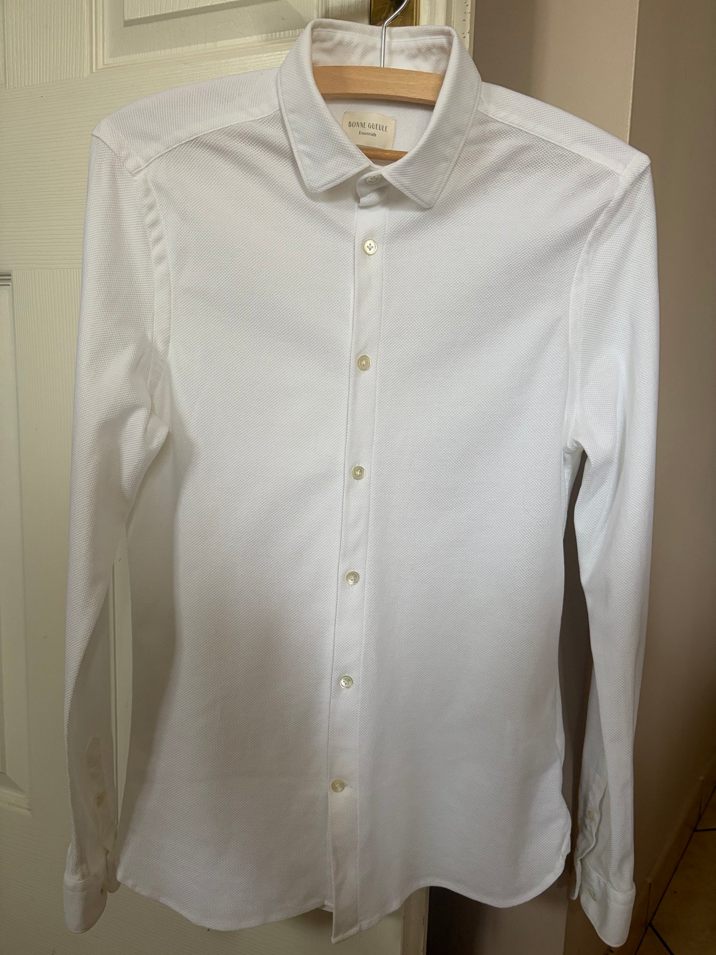 Chemise Jersey Blanche - Taille : S